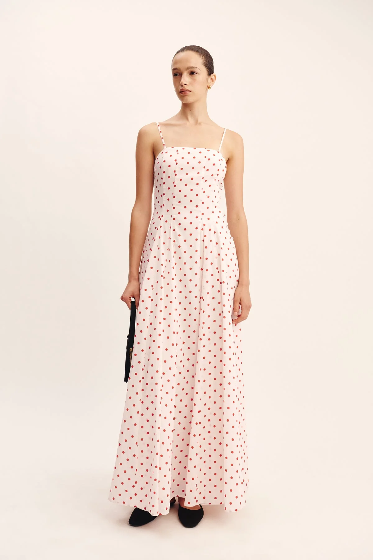 Posse - PALOMA MAXI DRESS - PETITE POLKA DOT - Image 3