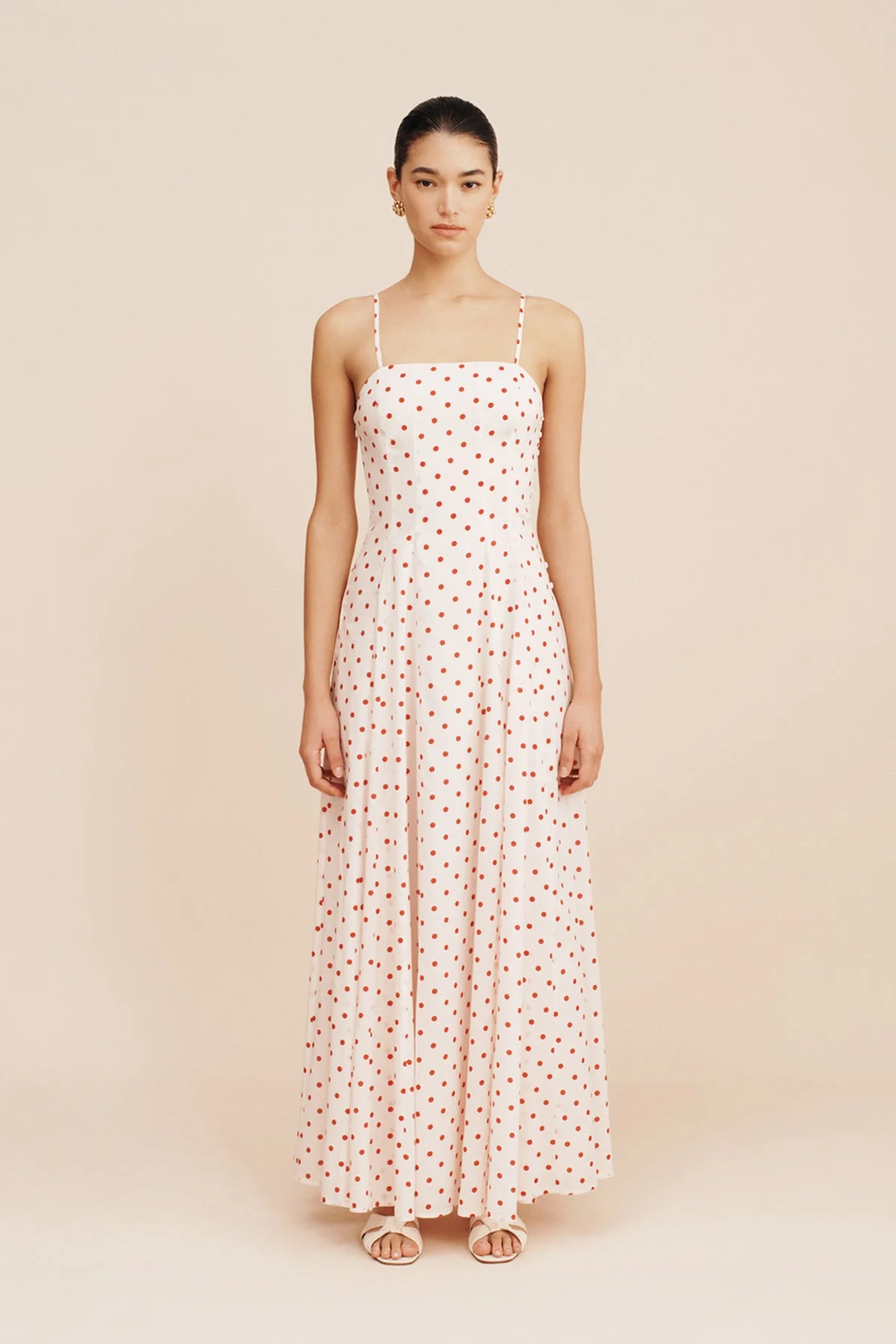 Posse - PALOMA MAXI DRESS - PETITE POLKA DOT - Image 8