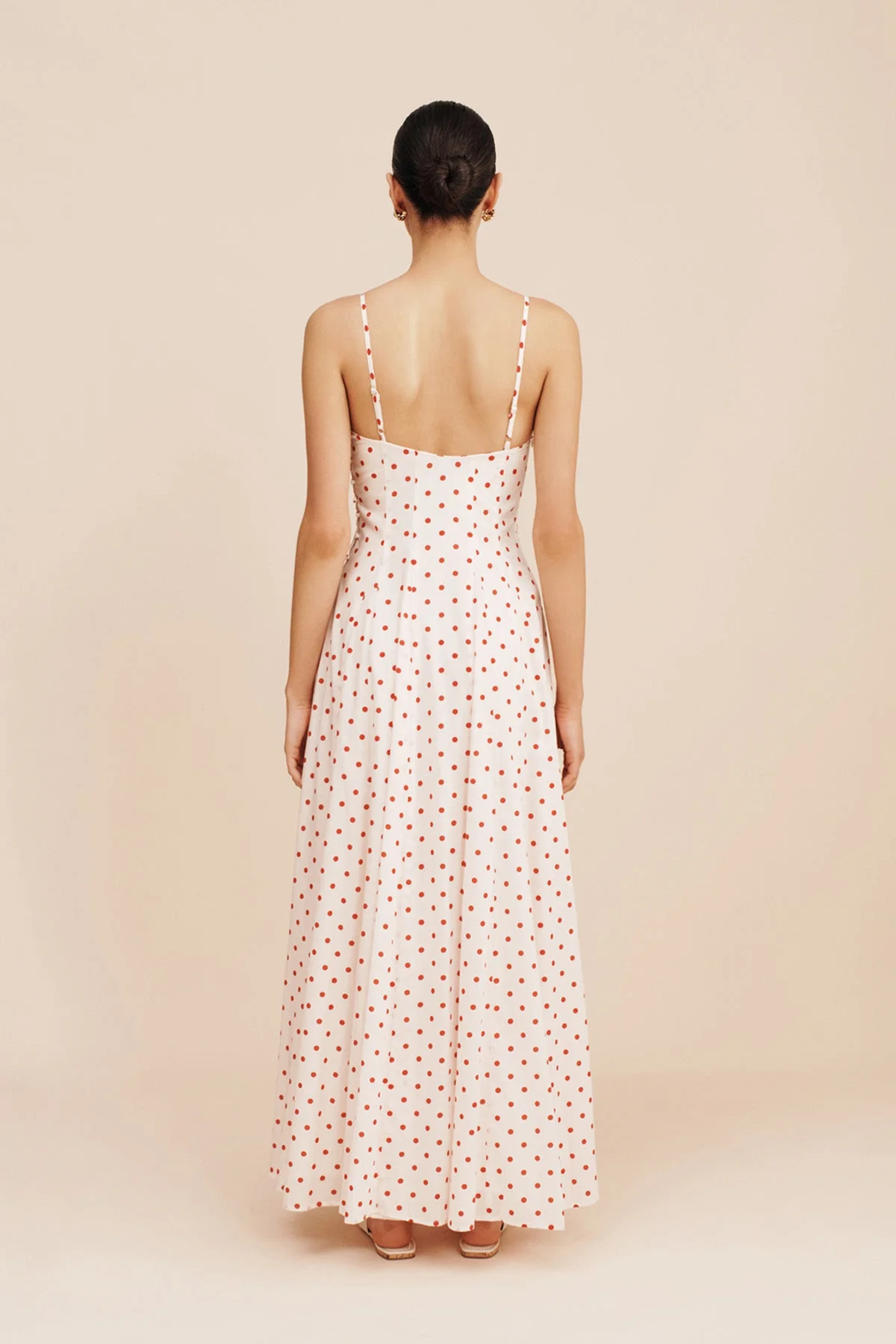 Posse - PALOMA MAXI DRESS - PETITE POLKA DOT - Image 9