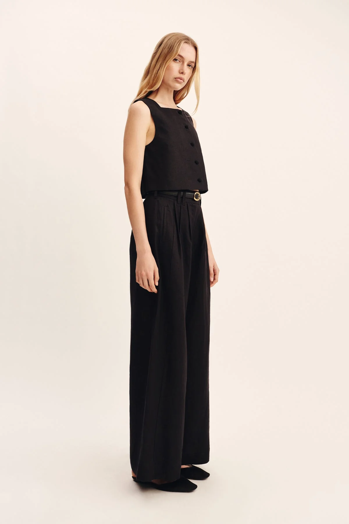 Posse - PARKER TROUSER - BLACK - Image 2