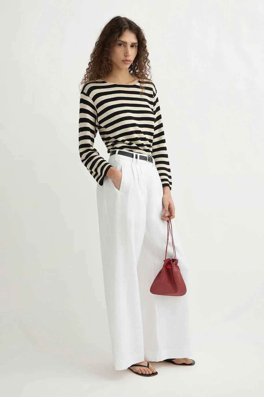Posse - PARKER TROUSER - IVORY - Image 10