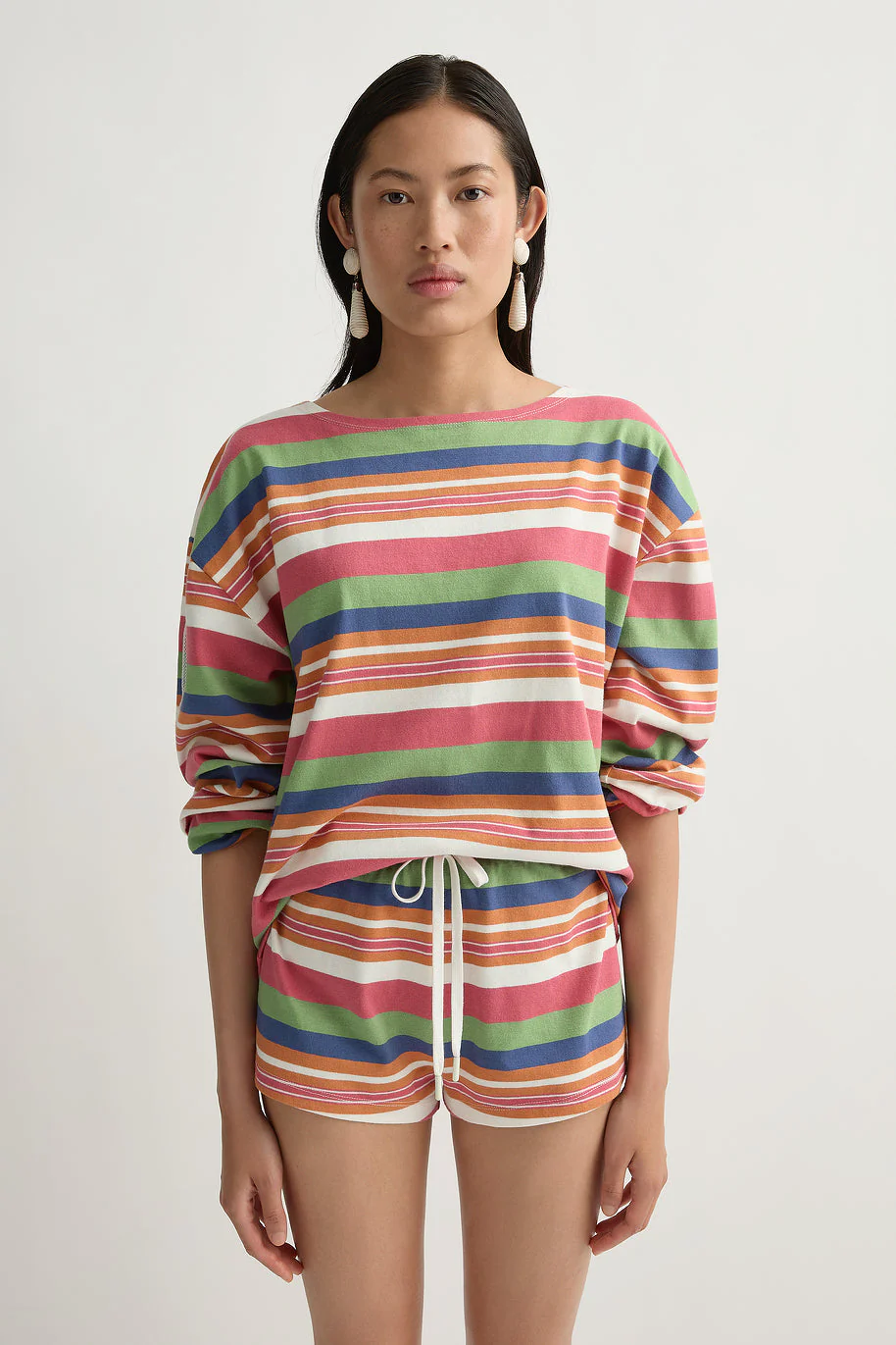 Posse - POLLY SHORT - BAYADERE STRIPE - Image 3