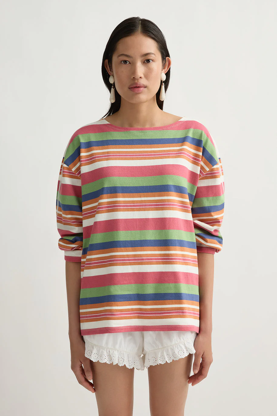 Posse - POLLY TOP - BAYADERE STRIPE - Image 2