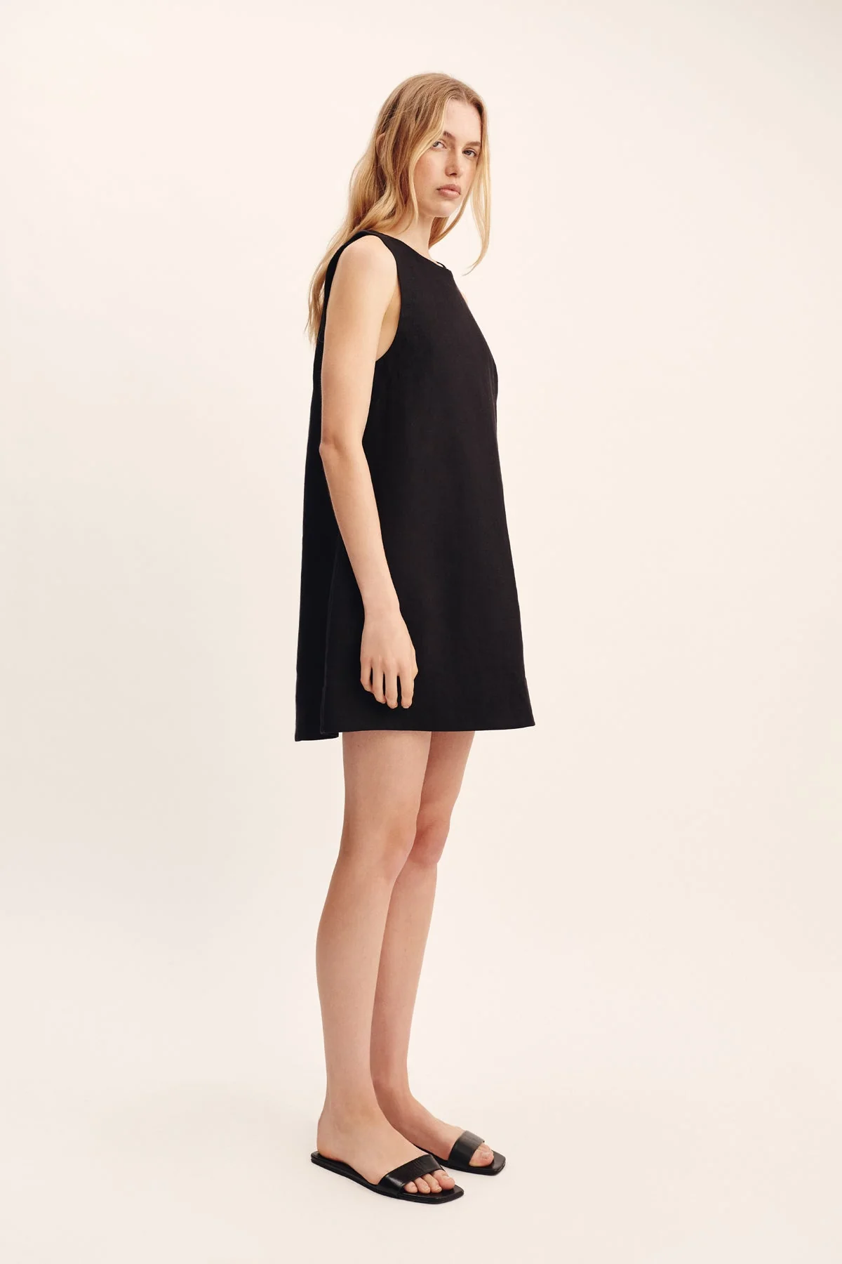 Posse - POPPY MINI DRESS - BLACK - Image 2