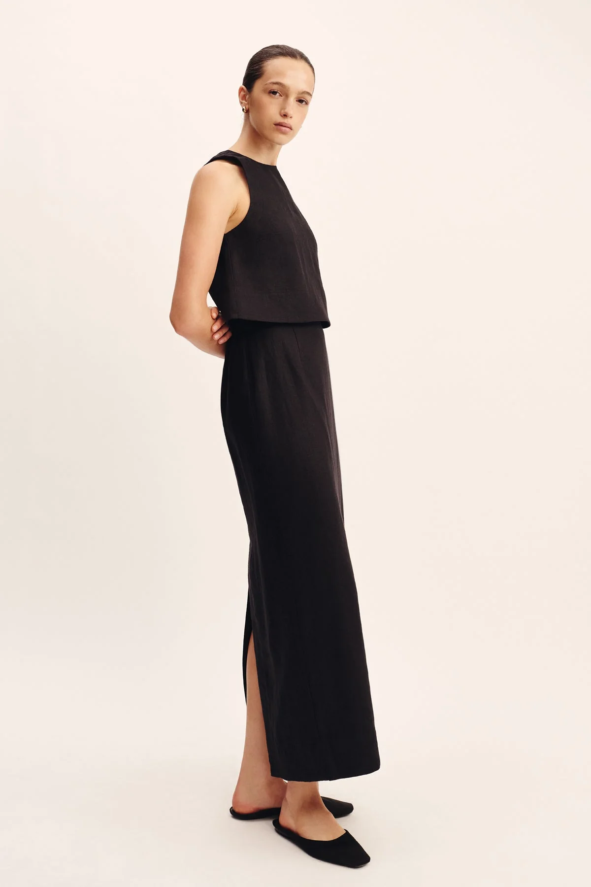 Posse - POPPY TOP - BLACK - Image 3