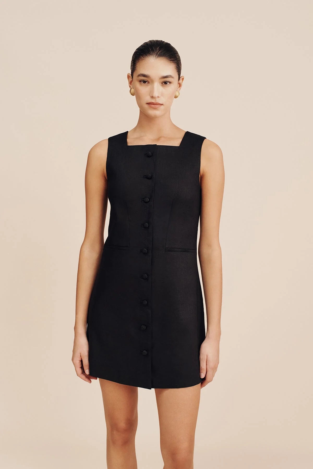 Posse - RIO MINI DRESS - BLACK - Image 4
