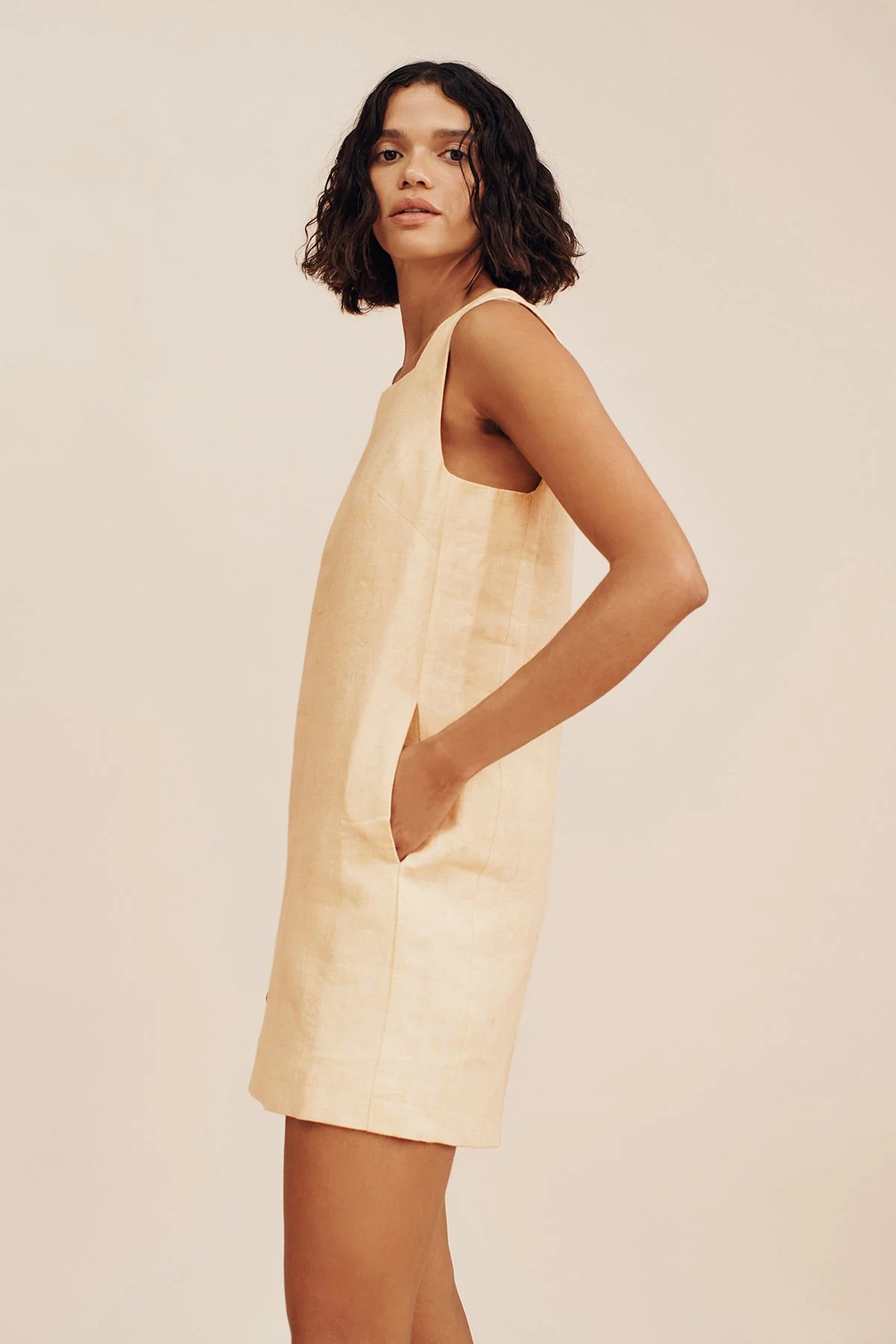 Posse - RIO SHIFT DRESS - DUSTY CITRON - Image 3
