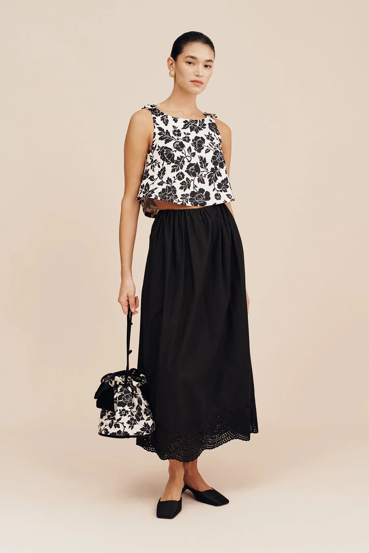 Posse - ROMEO BAG - NOIR BLOOM - Image 6