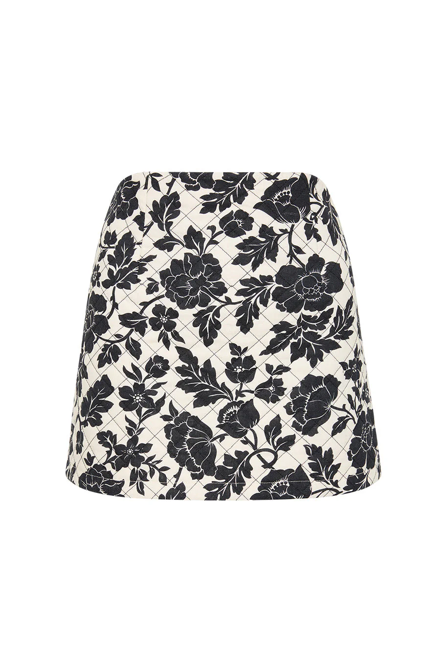 Posse - ROMEO MINI SKIRT - NOIR BLOOM - Image 6