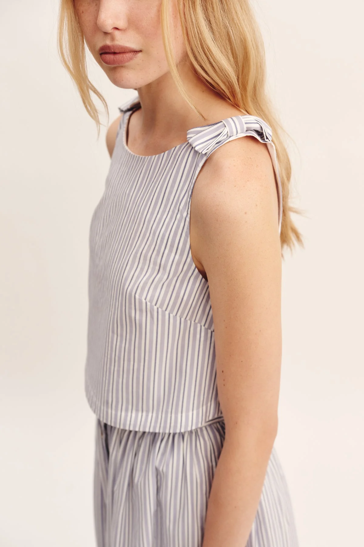 Posse - ROMEO TOP - BLUE STRIPE - Image 9