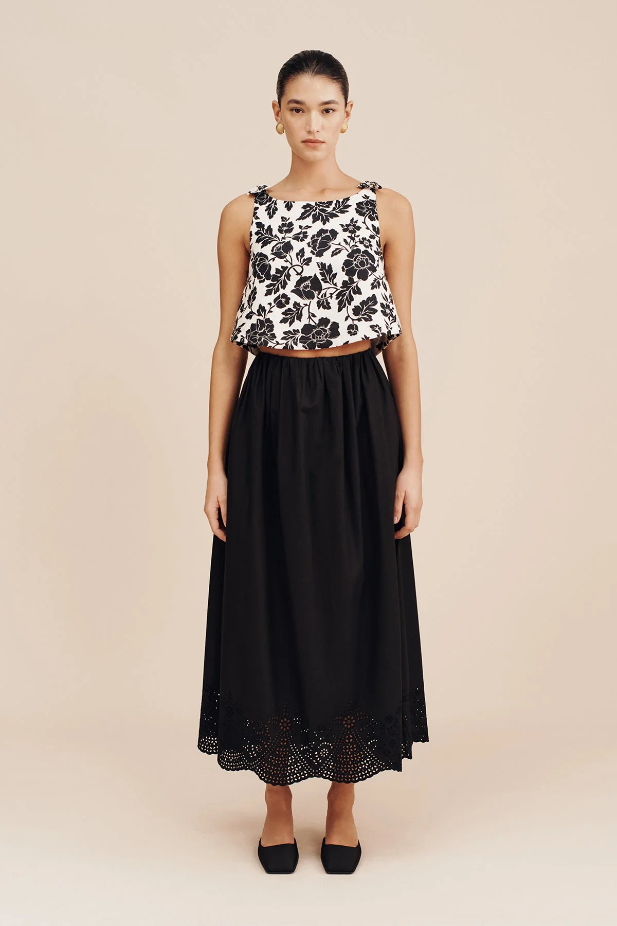 Posse - ROMEO TOP - NOIR BLOOM - Image 11