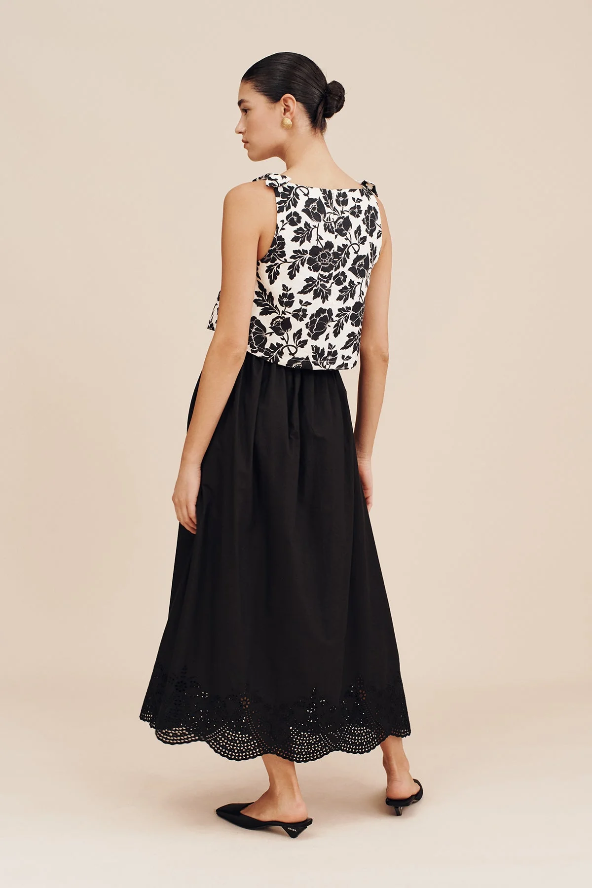 Posse - ROMEO TOP - NOIR BLOOM - Image 12