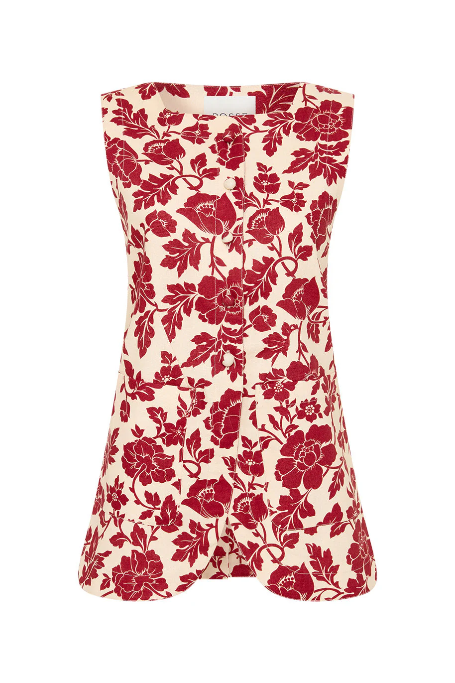 Posse - ROMEO VEST - SCARLET BLOOM - Image 12