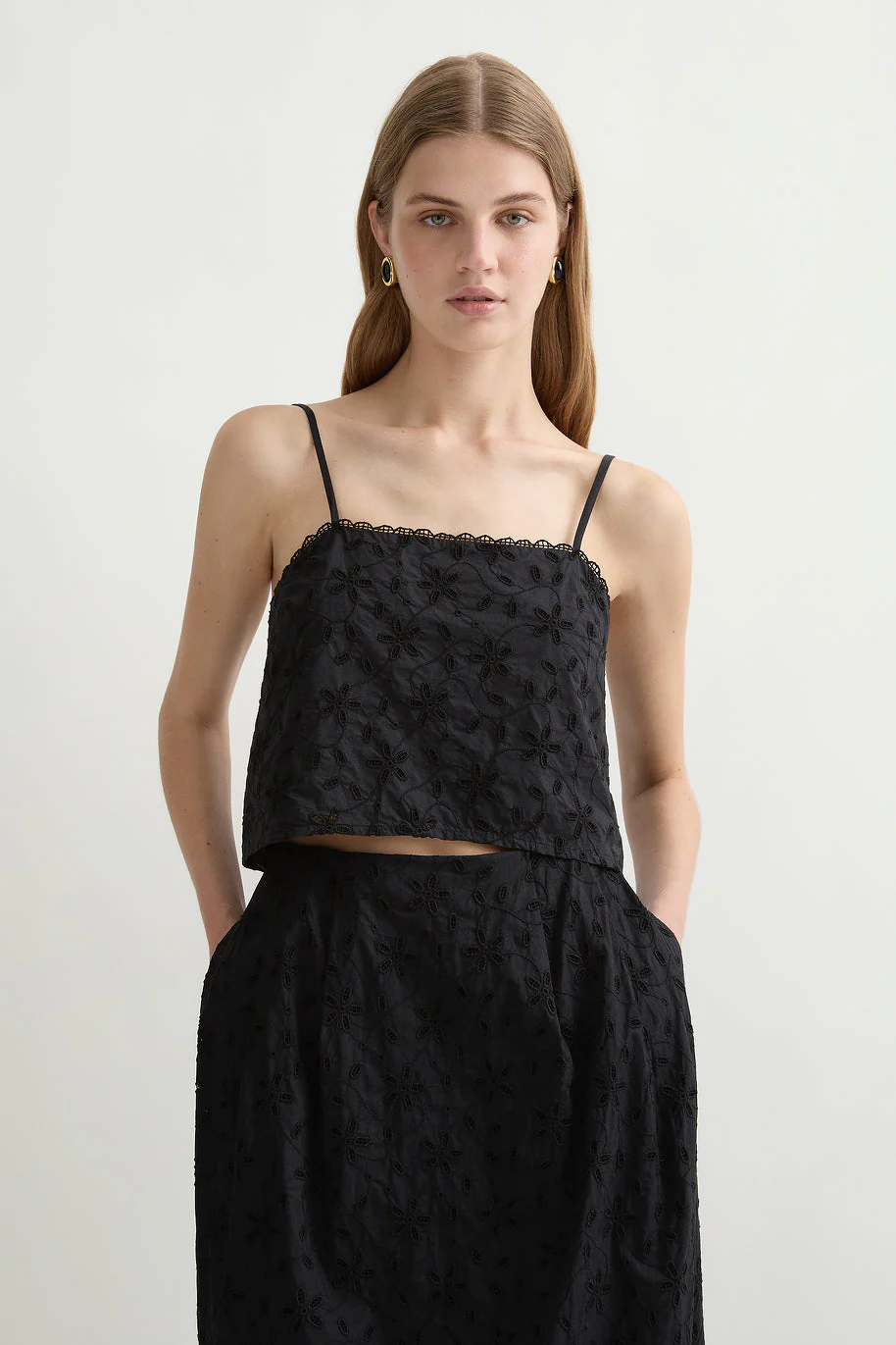 Posse - SALMA TOP - BLACK