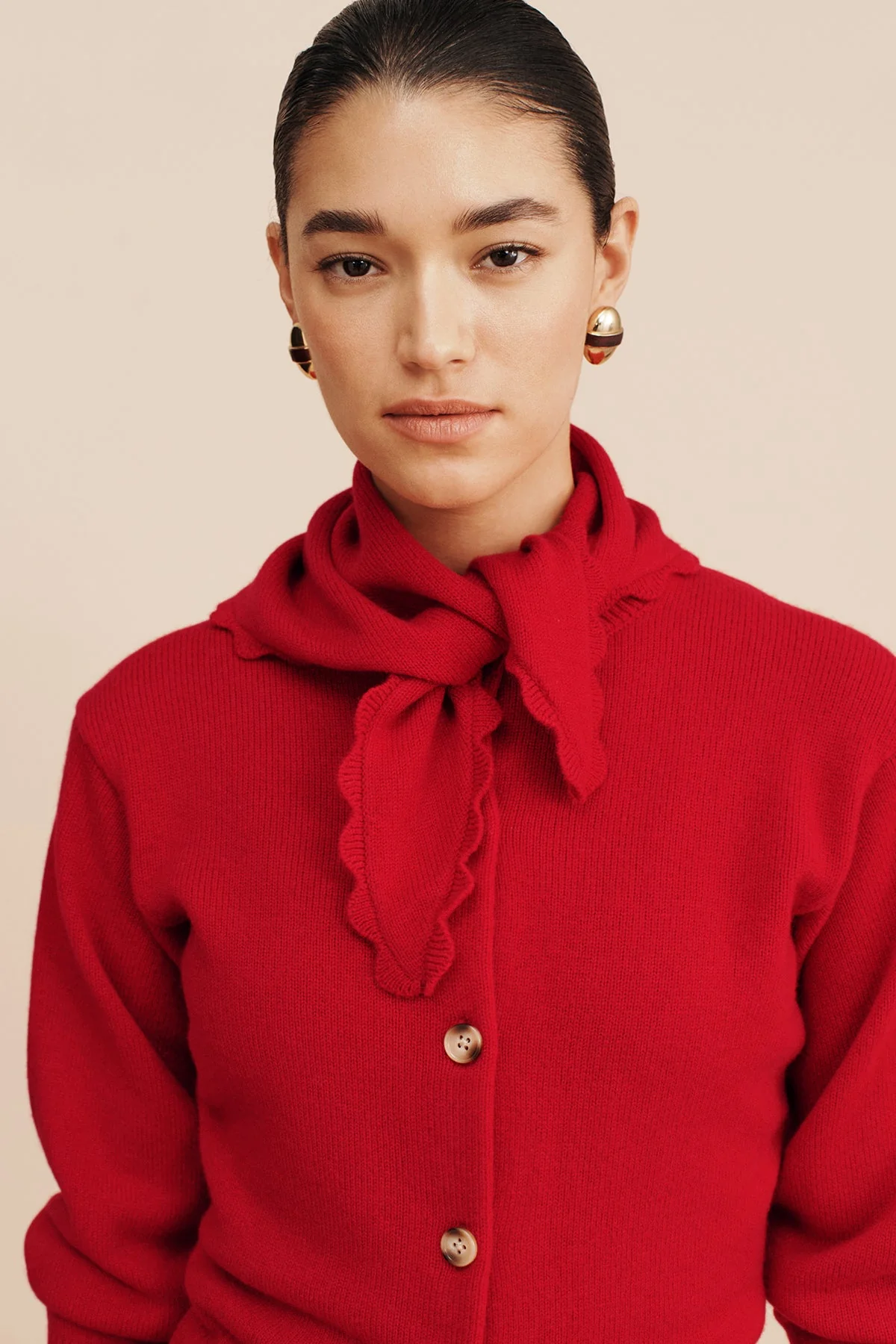Posse - TERESA CARDIGAN - STRAWBERRY - Image 4