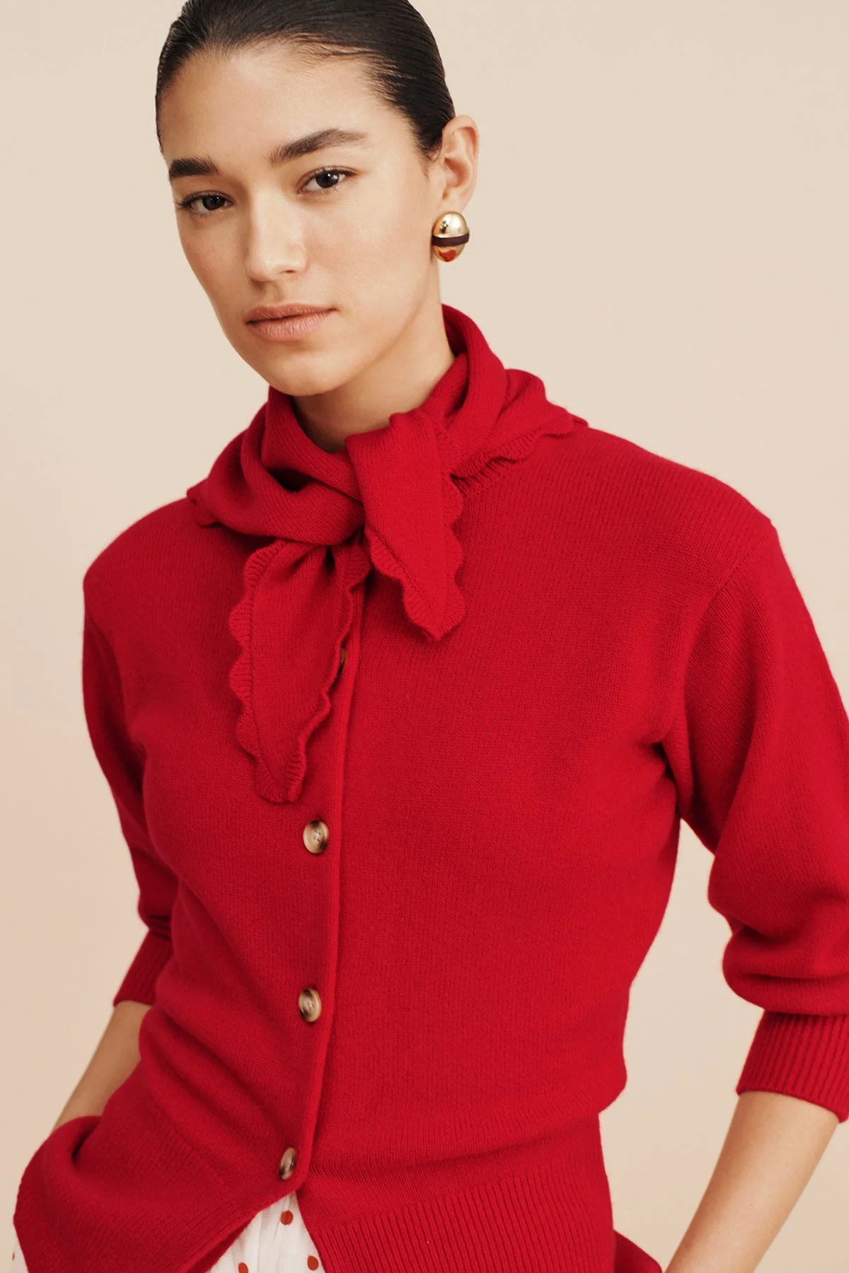 Posse - TERESA CARDIGAN - STRAWBERRY - Image 5