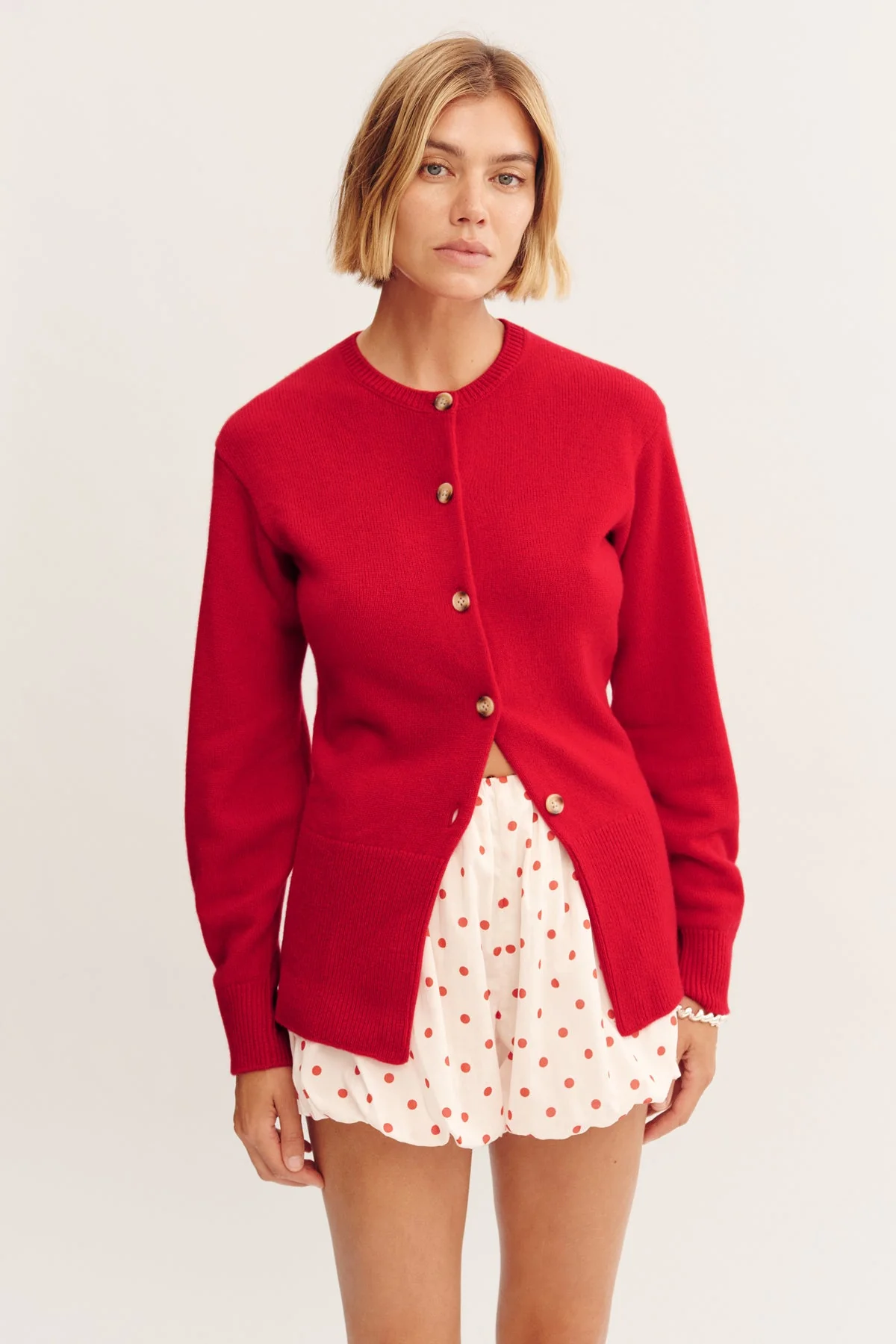Posse - TERESA CARDIGAN - STRAWBERRY - Image 7