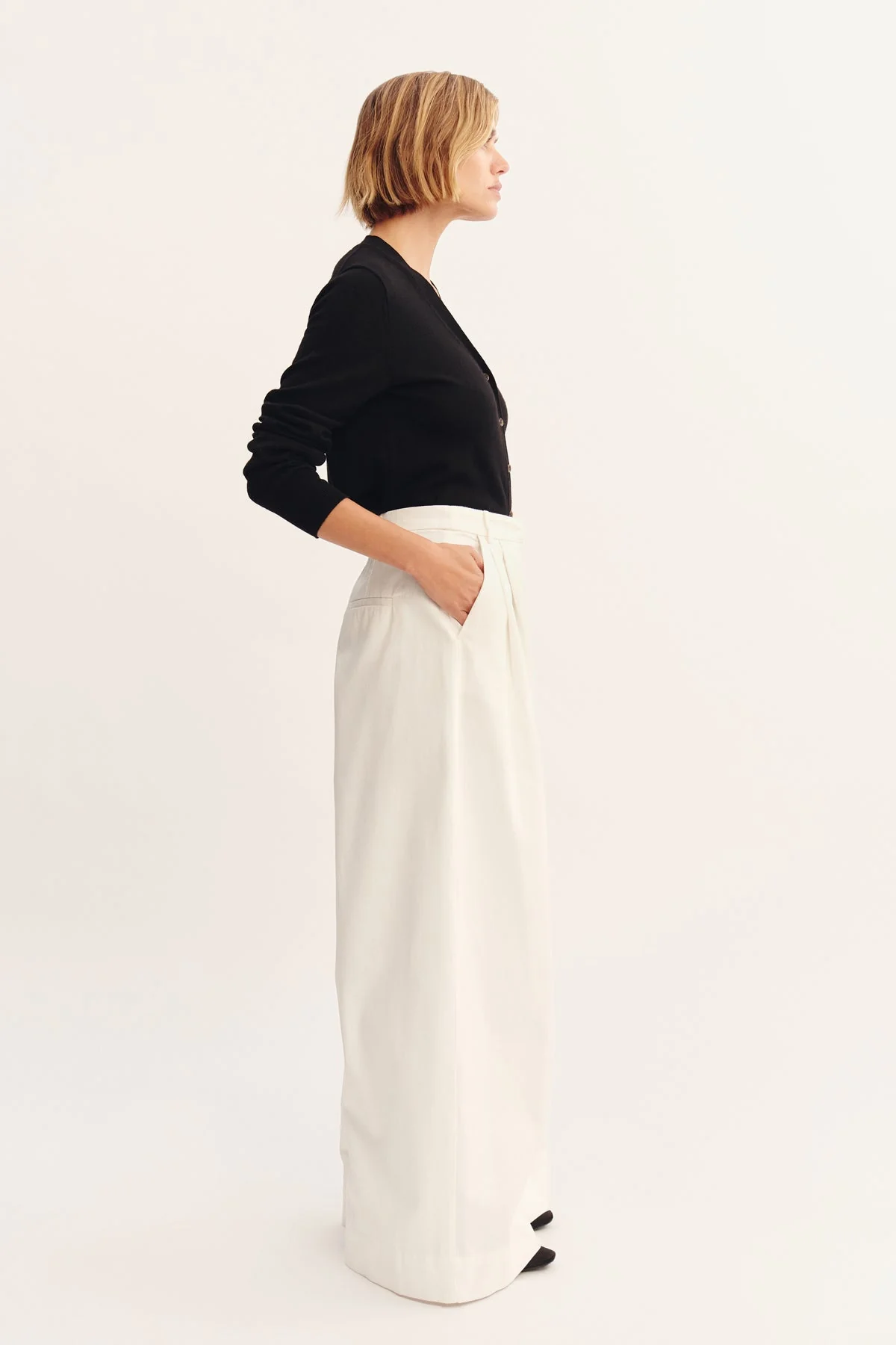 Posse - WESLEY TROUSER - VINTAGE WHITE - Image 2