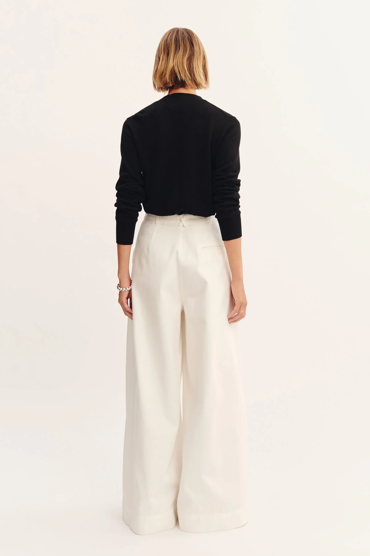 Posse - WESLEY TROUSER - VINTAGE WHITE - Image 3