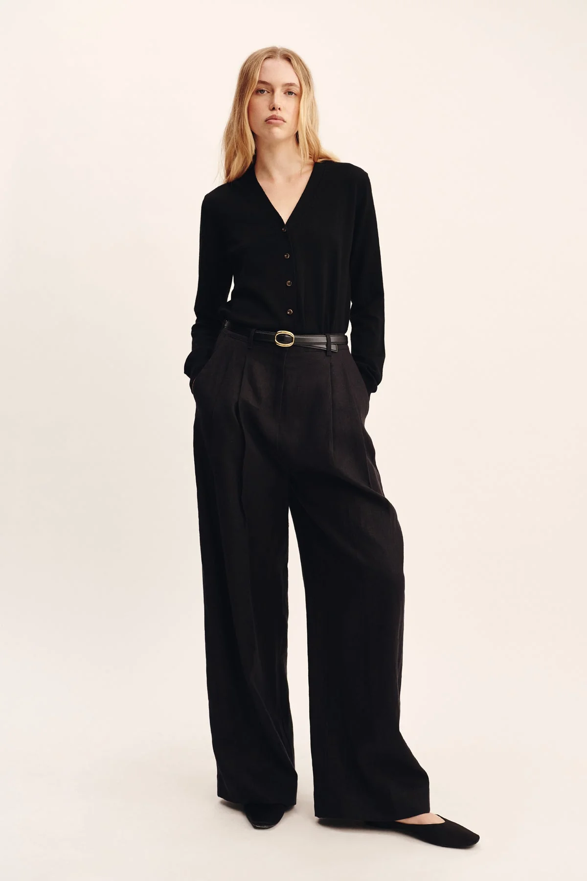 Posse - WYATT TROUSER - BLACK - Image 2