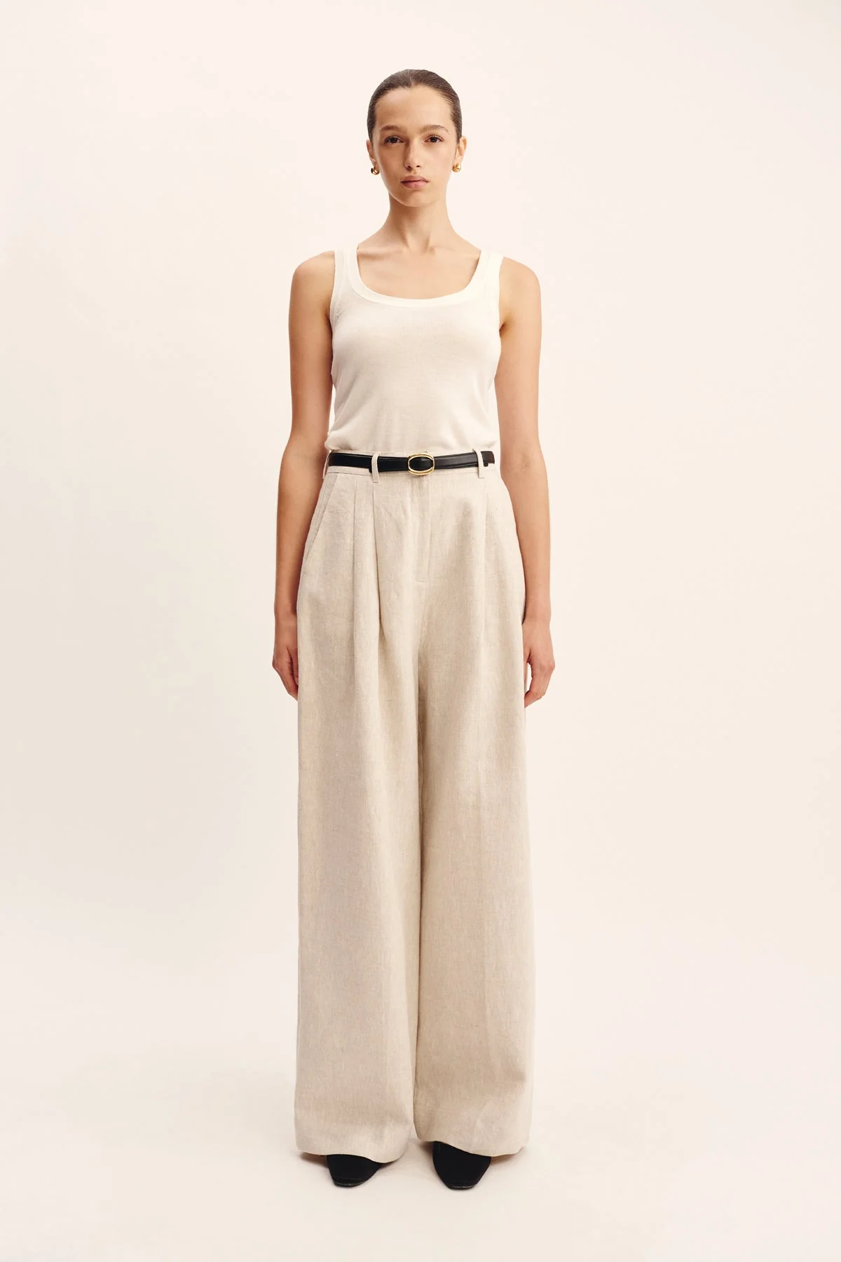 Posse - WYATT TROUSER - NATURAL