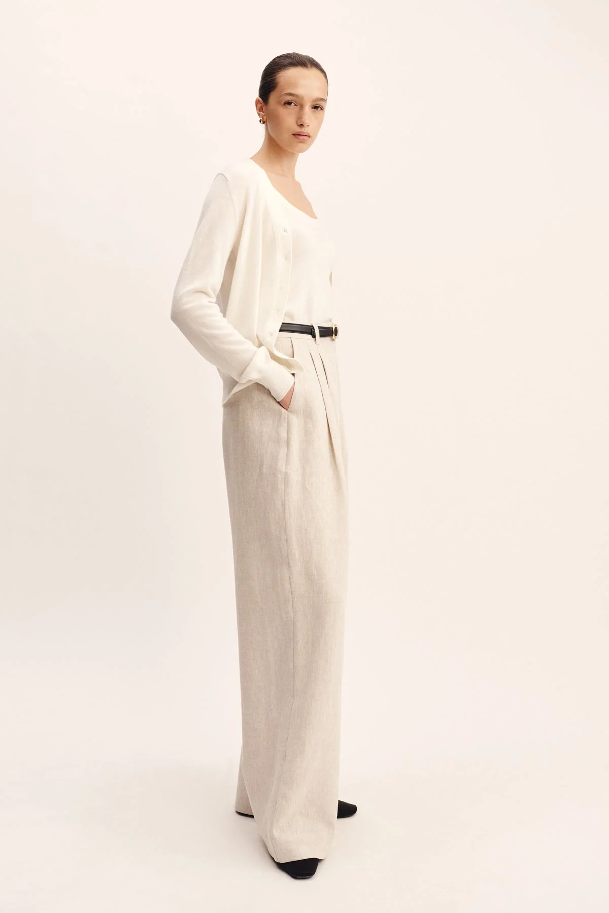Posse - WYATT TROUSER - NATURAL - Image 2