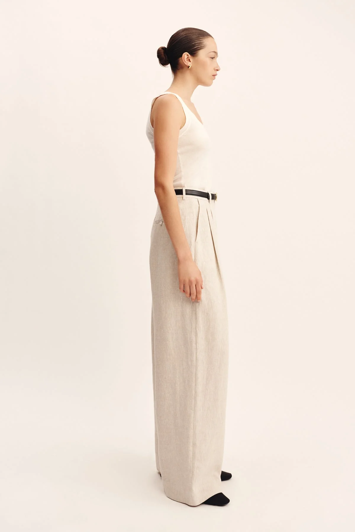 Posse - WYATT TROUSER - NATURAL - Image 3