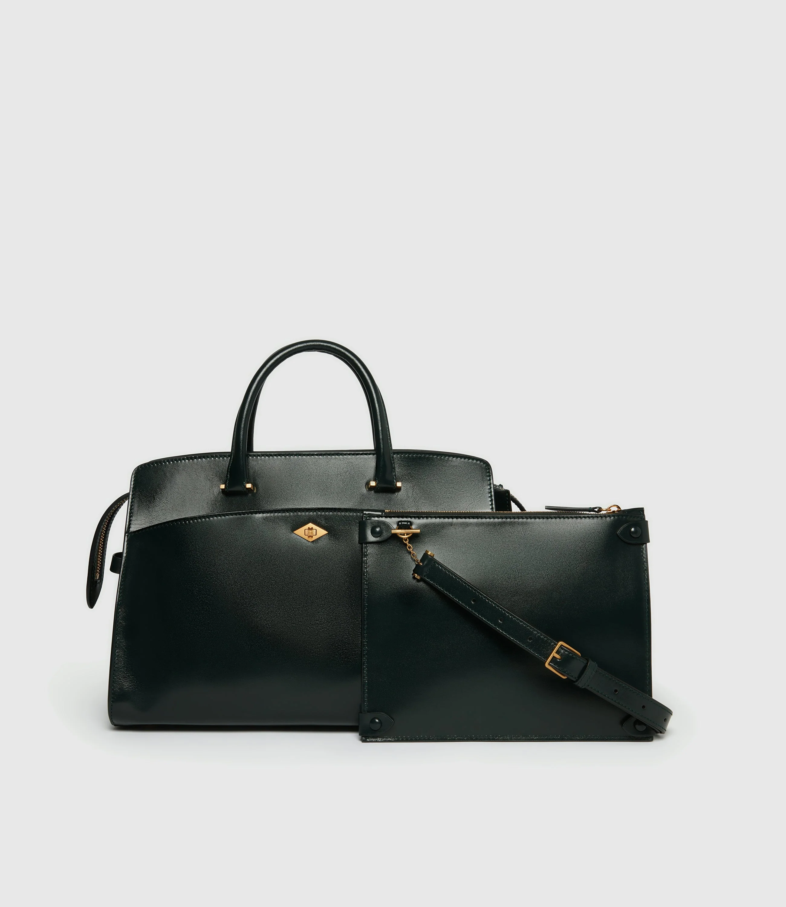 Metier - Private Eye Glossy Calfskin Forest Green - Image 2