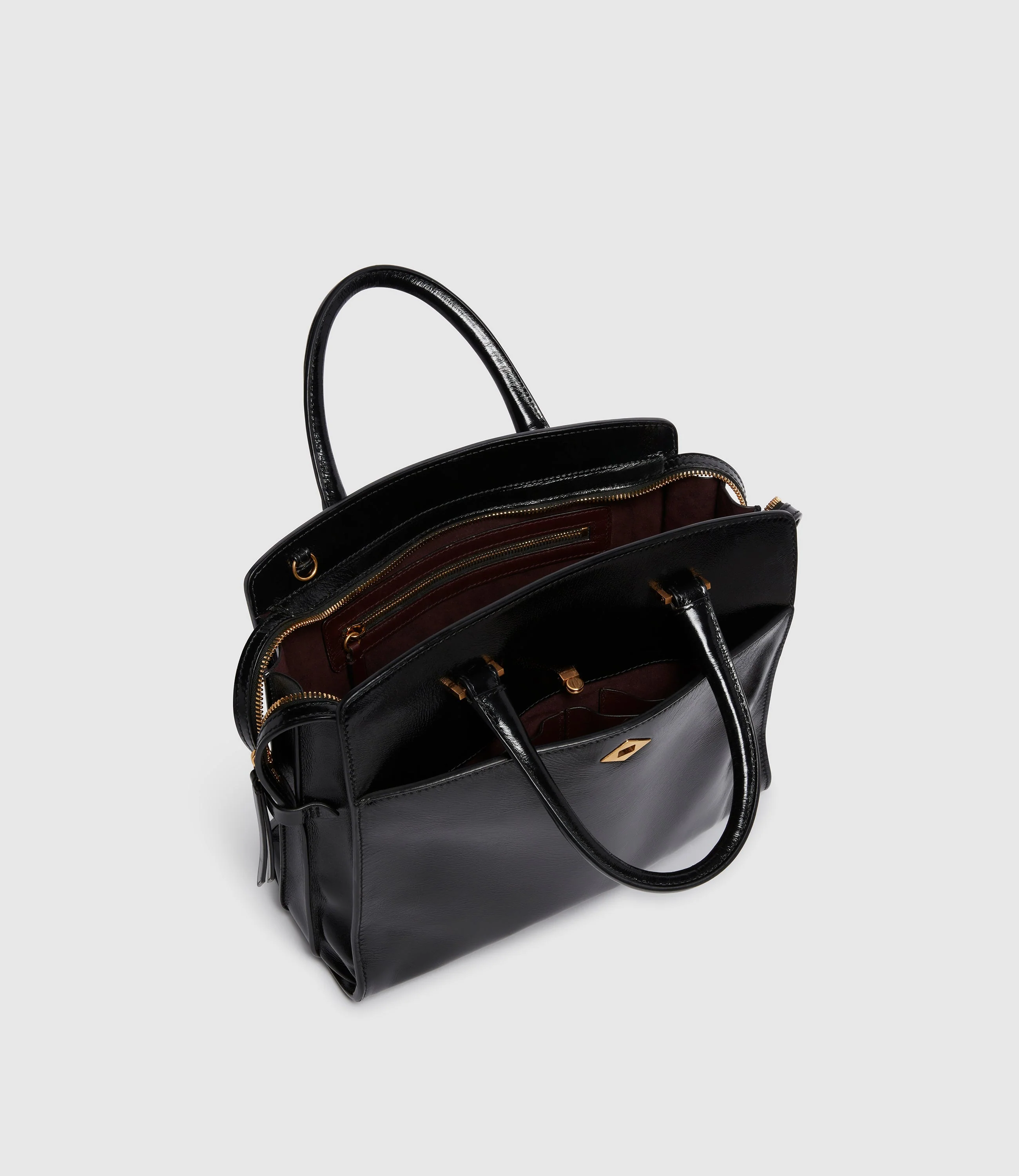 Metier - Private Eye Slim Glossy Calfskin Black - Image 3