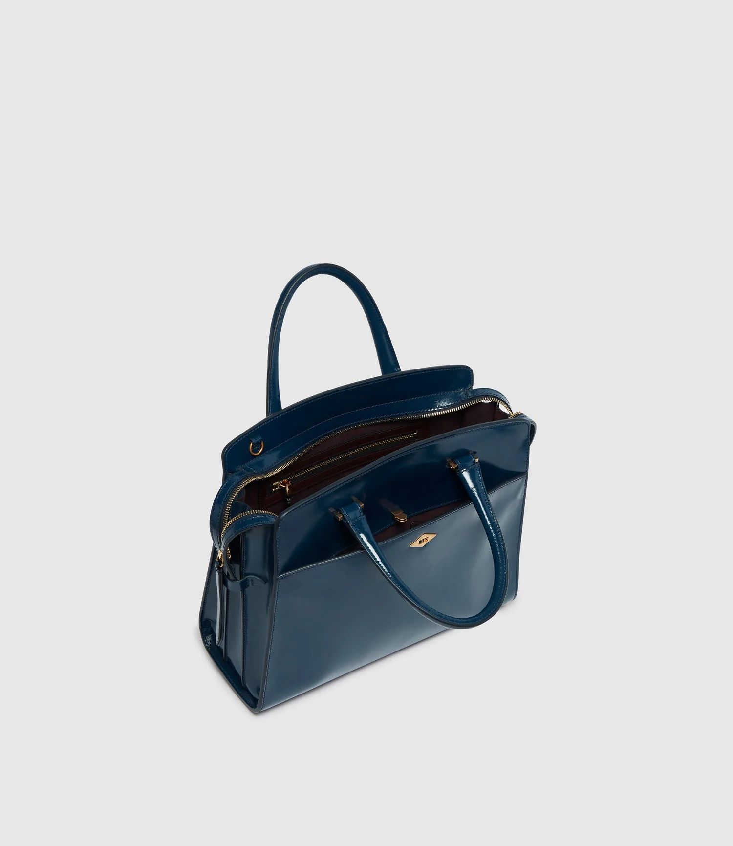 Metier - Private Eye Slim Glossy Calfskin Sapphire - Image 3