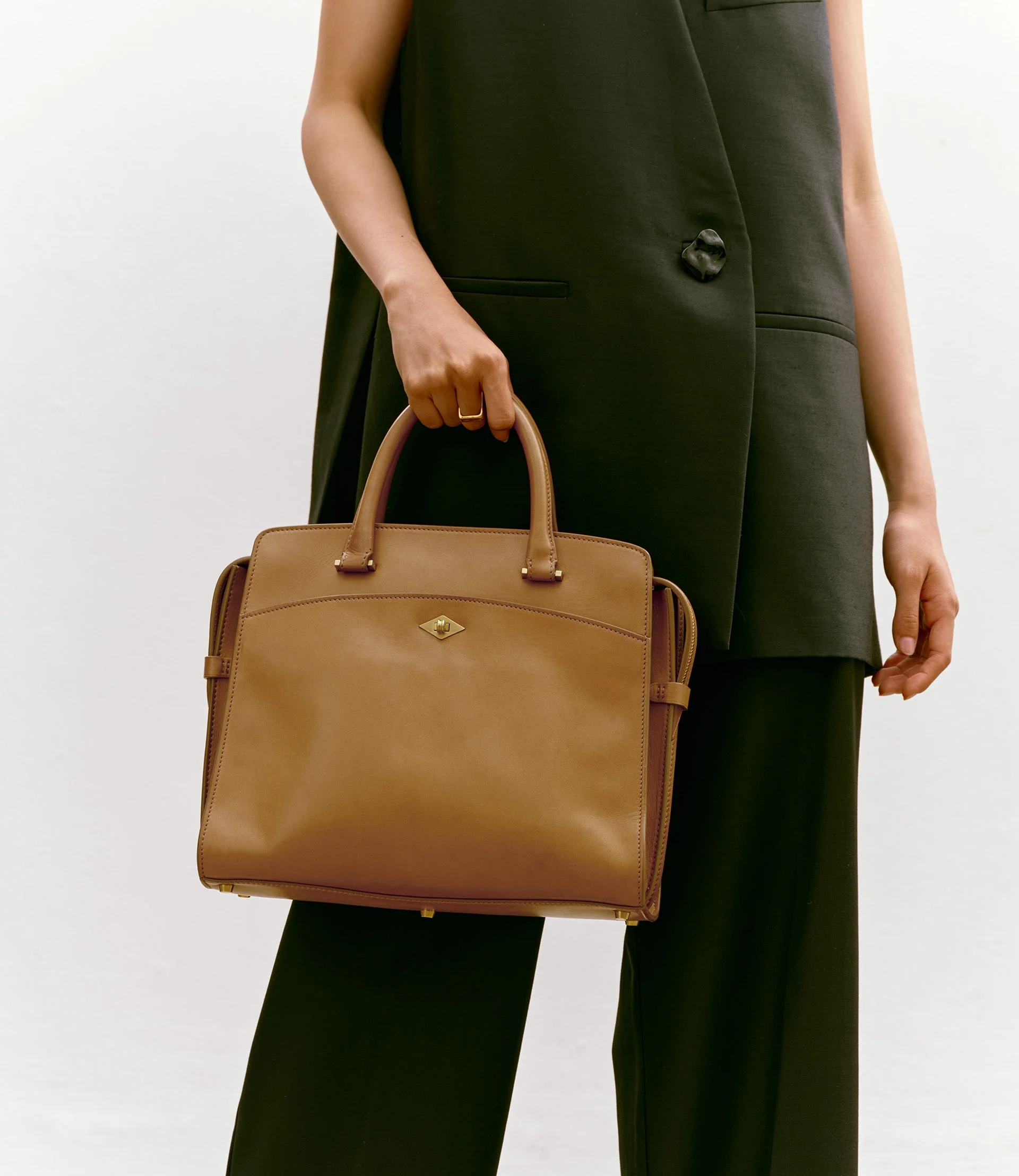 Metier - Private Eye Slim Nappa Caramel - Image 2
