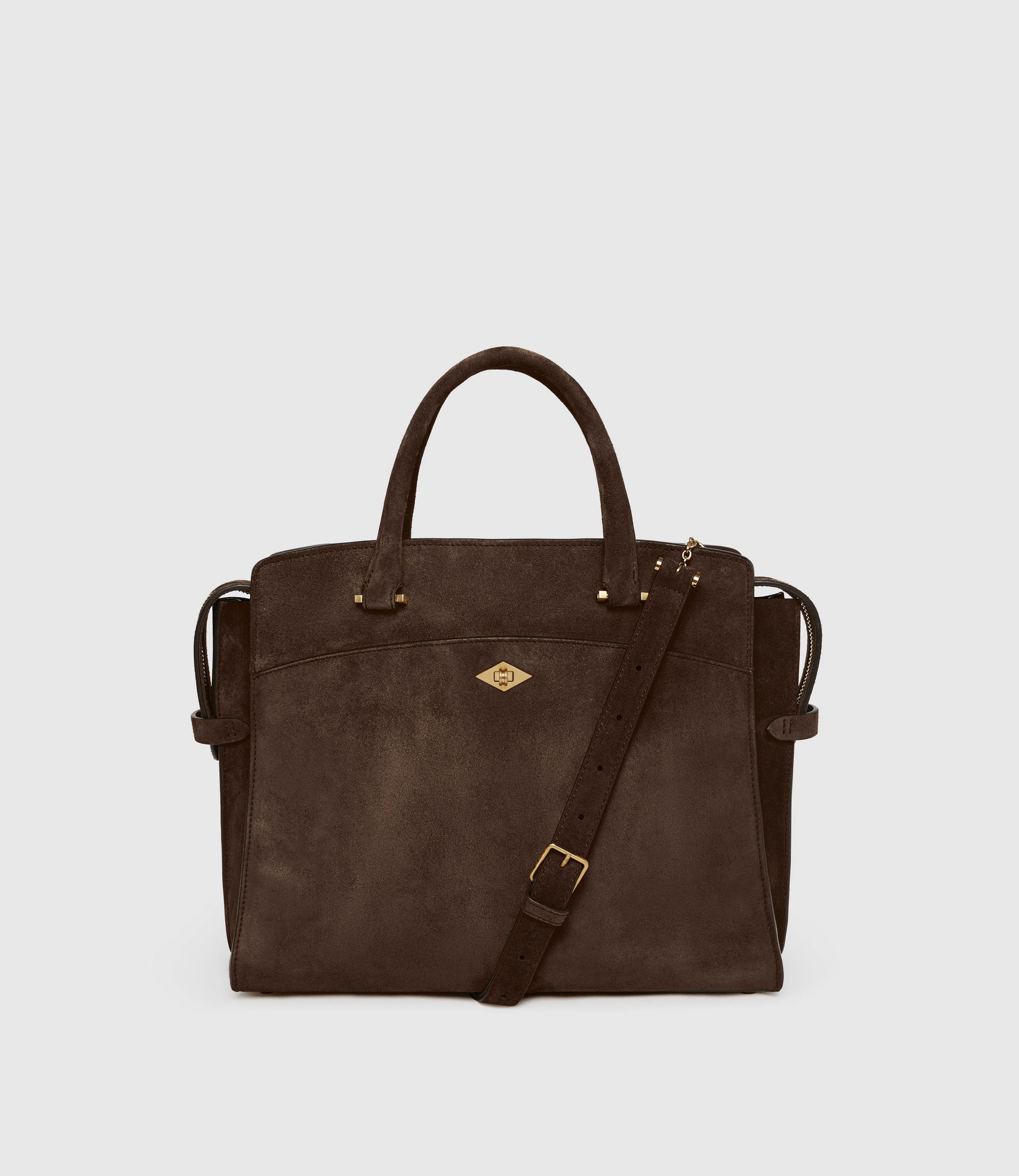 Metier - Private Eye Slim Suede Chocolate