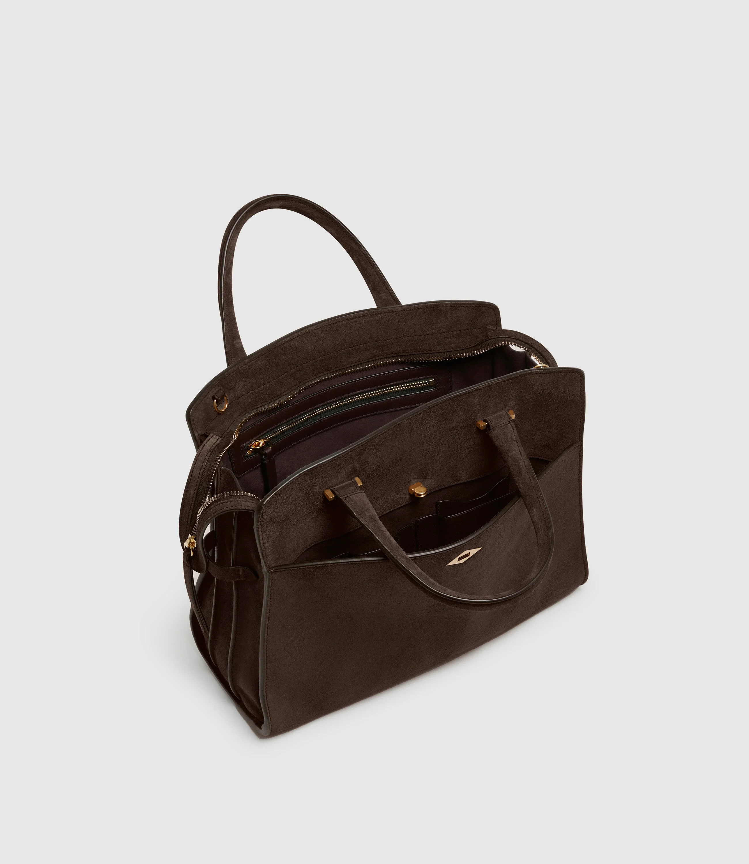 Metier - Private Eye Slim Suede Chocolate - Image 3