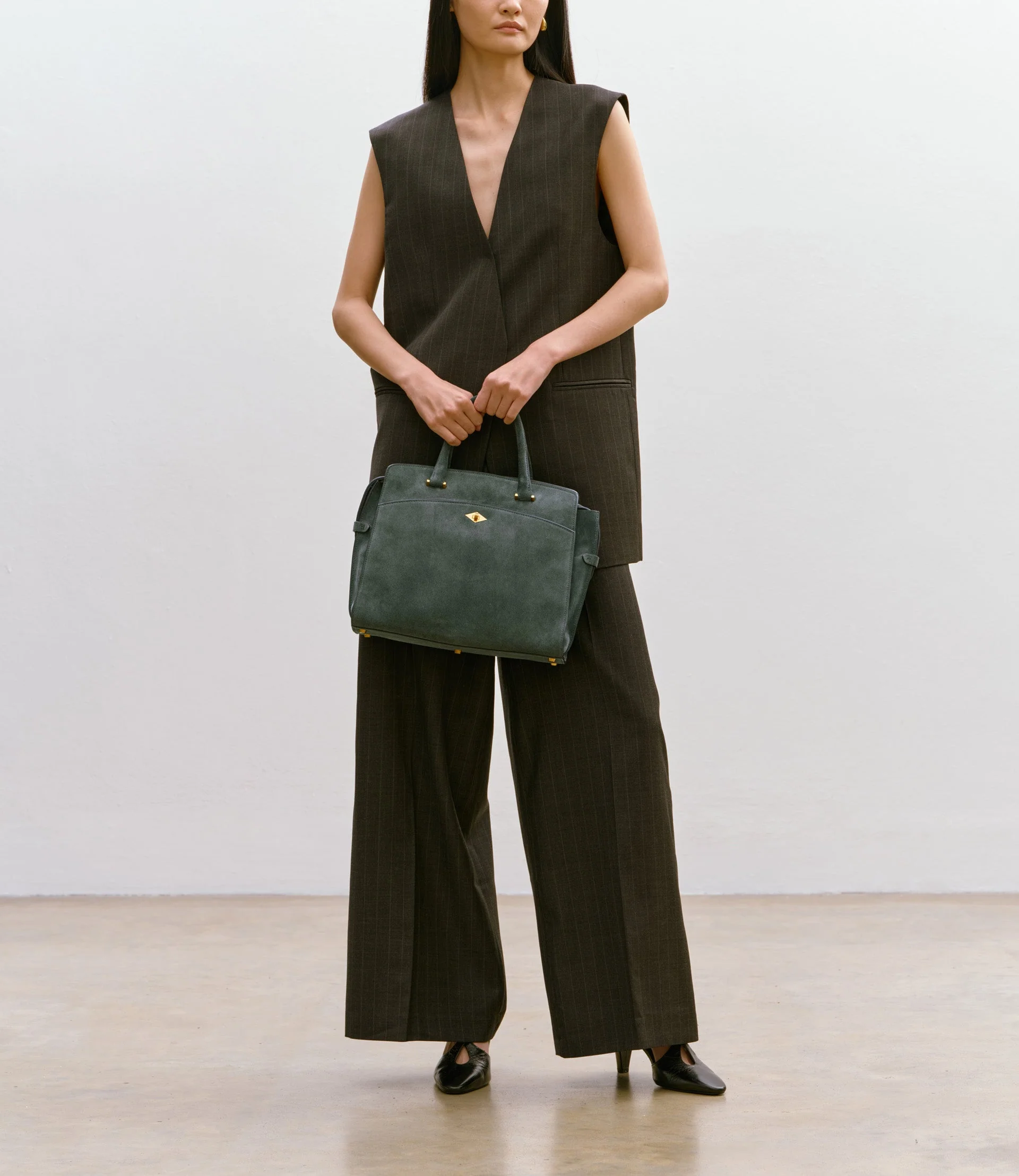 Metier - Private Eye Slim Suede Emerald - Image 2
