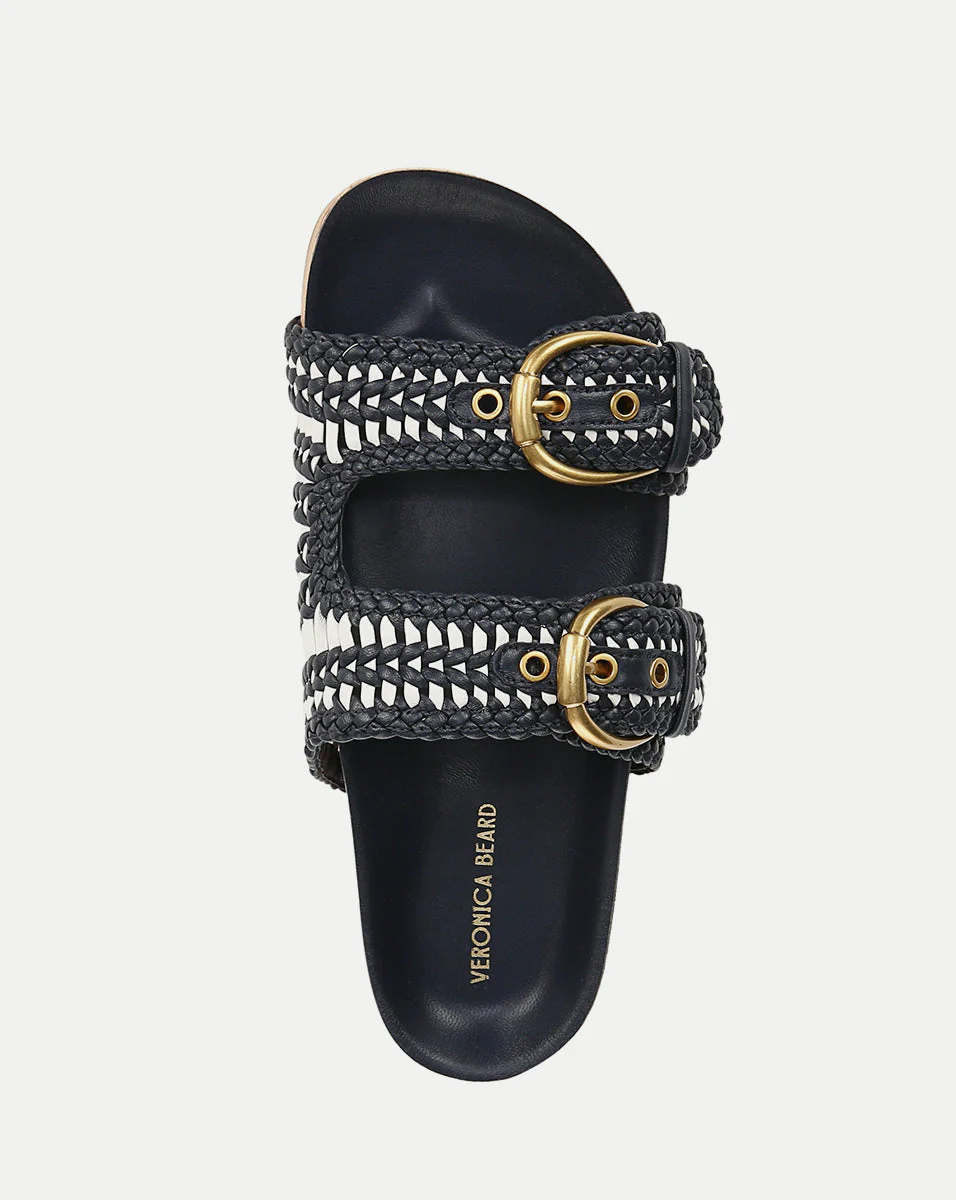 Veronica Beard - Prue Woven - Leather Sandal - Image 4