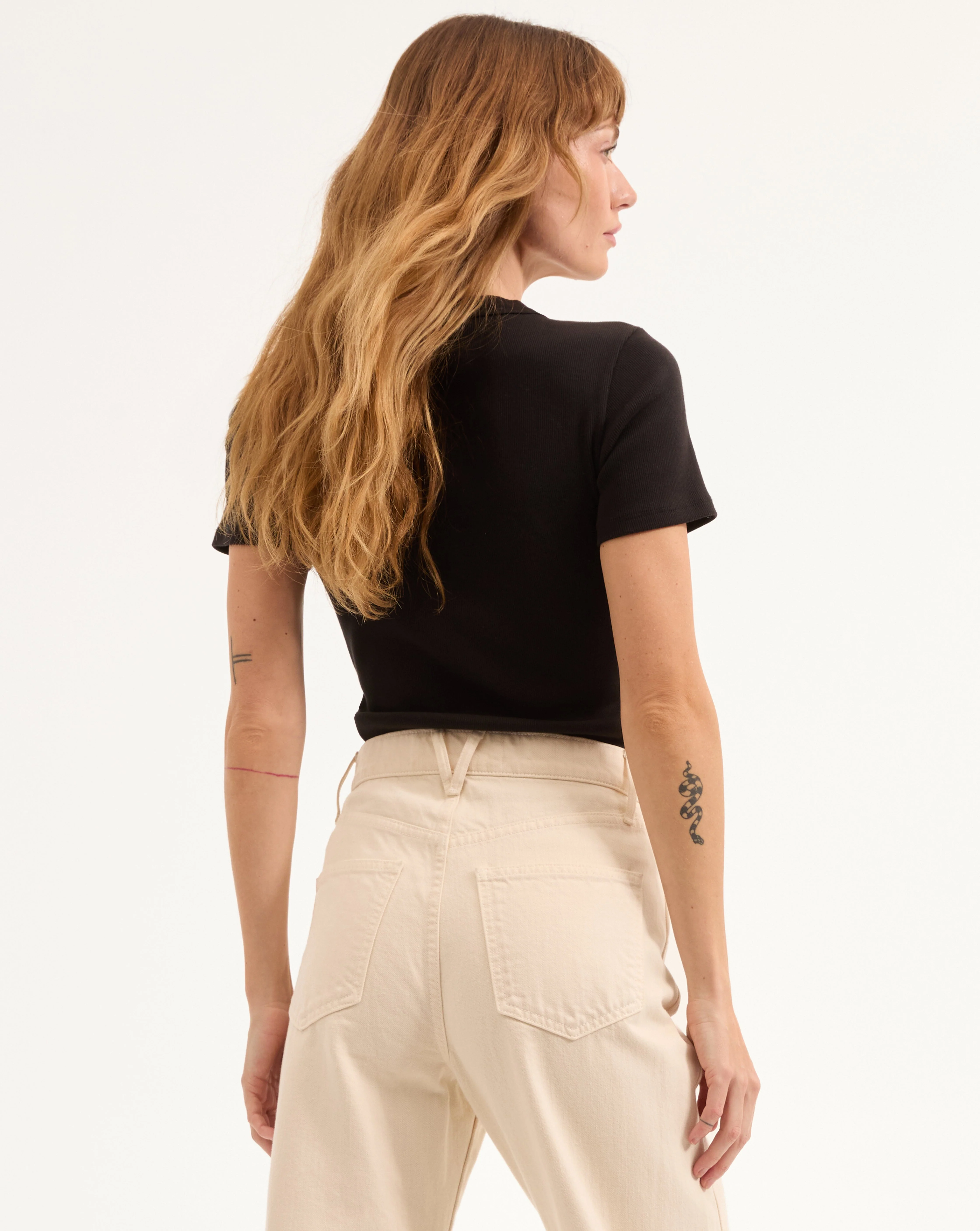 Veronica Beard - Pruitt Ribbed T - Shirt - Image 4