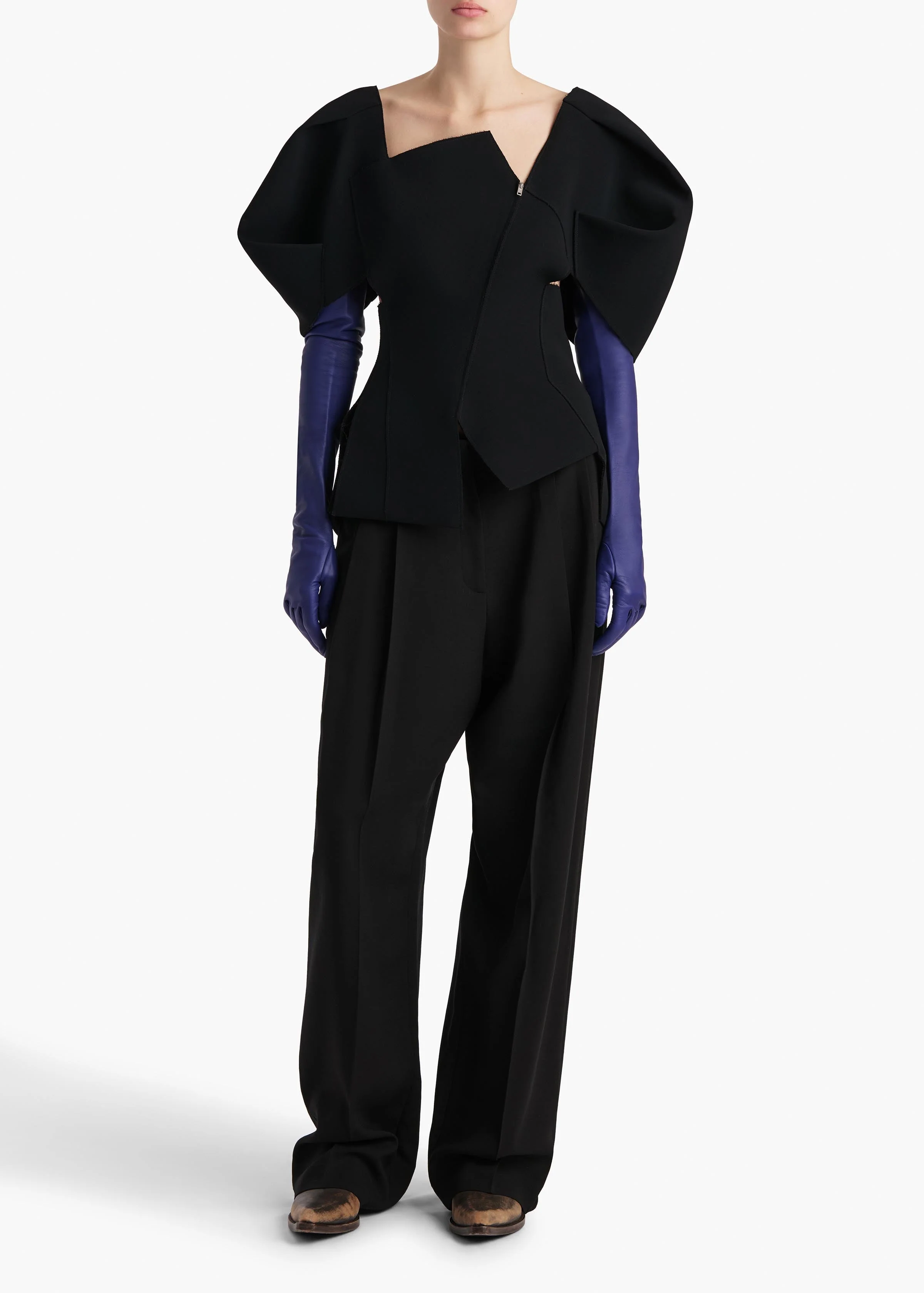 Khaite - Quan Top in Black - Image 2