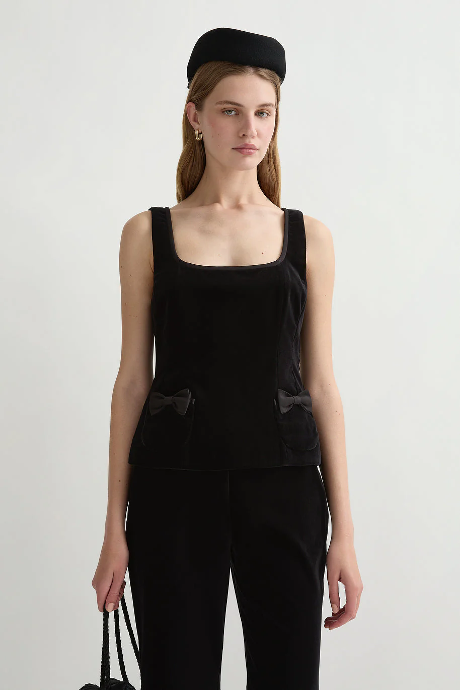 Posse - QUINCY TOP - BLACK - Image 6