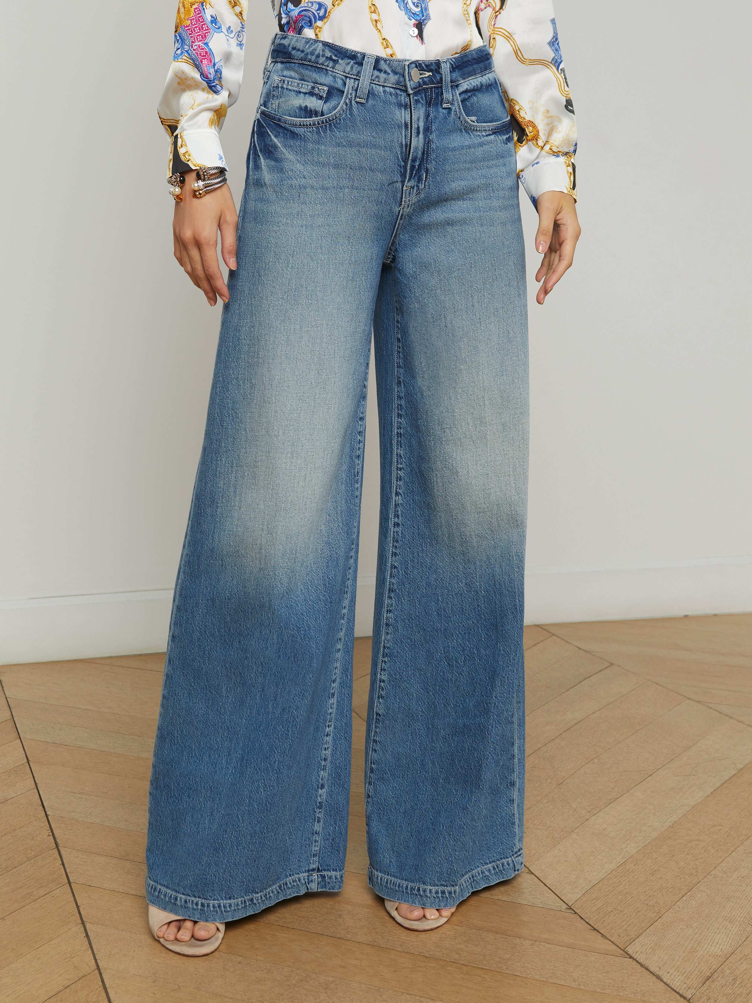 L'AGENCE - Quincy Wide - Leg Jean - Image 9