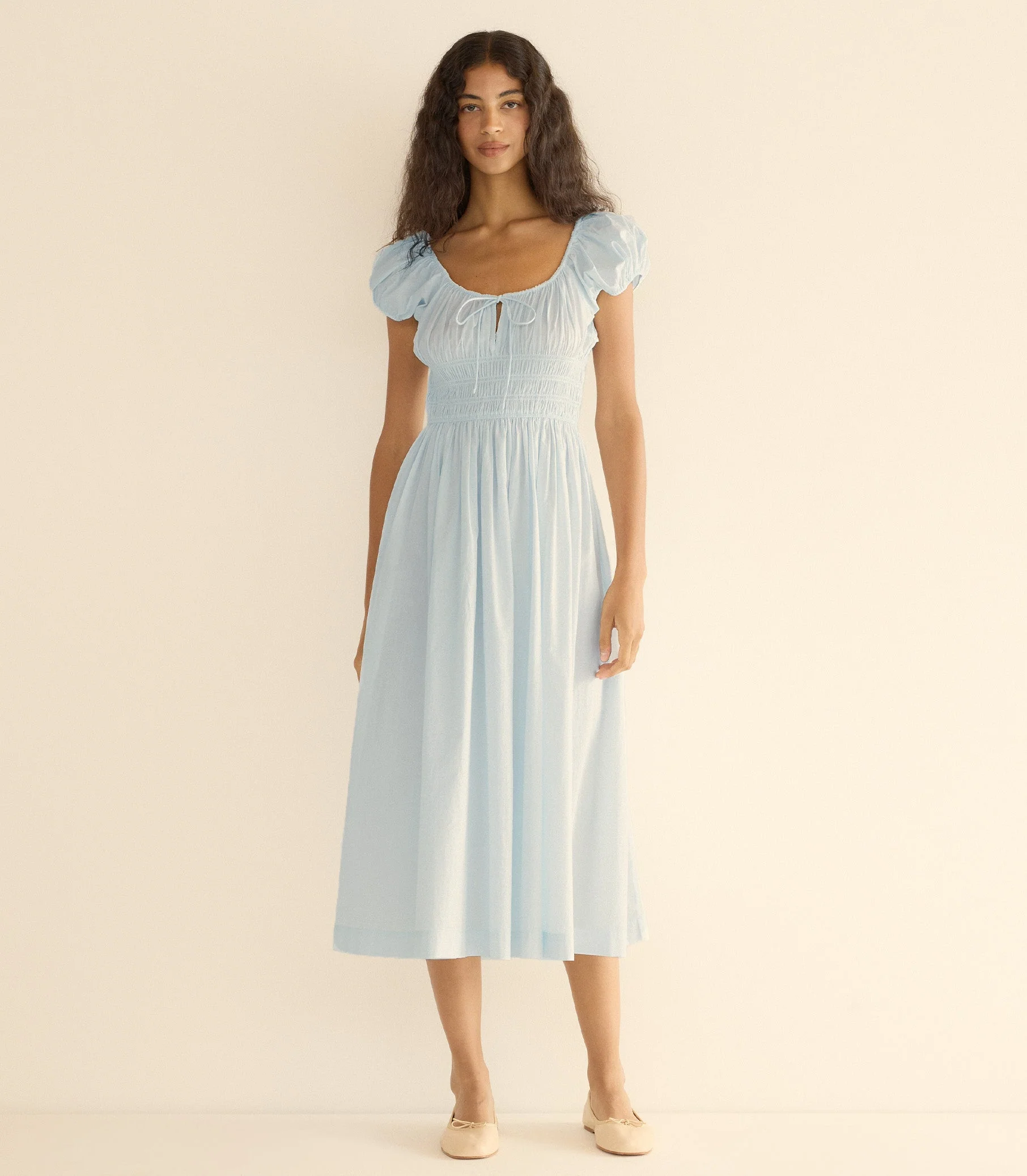 DÔEN - QUINN DRESS -- ALICE BLUE - Image 2