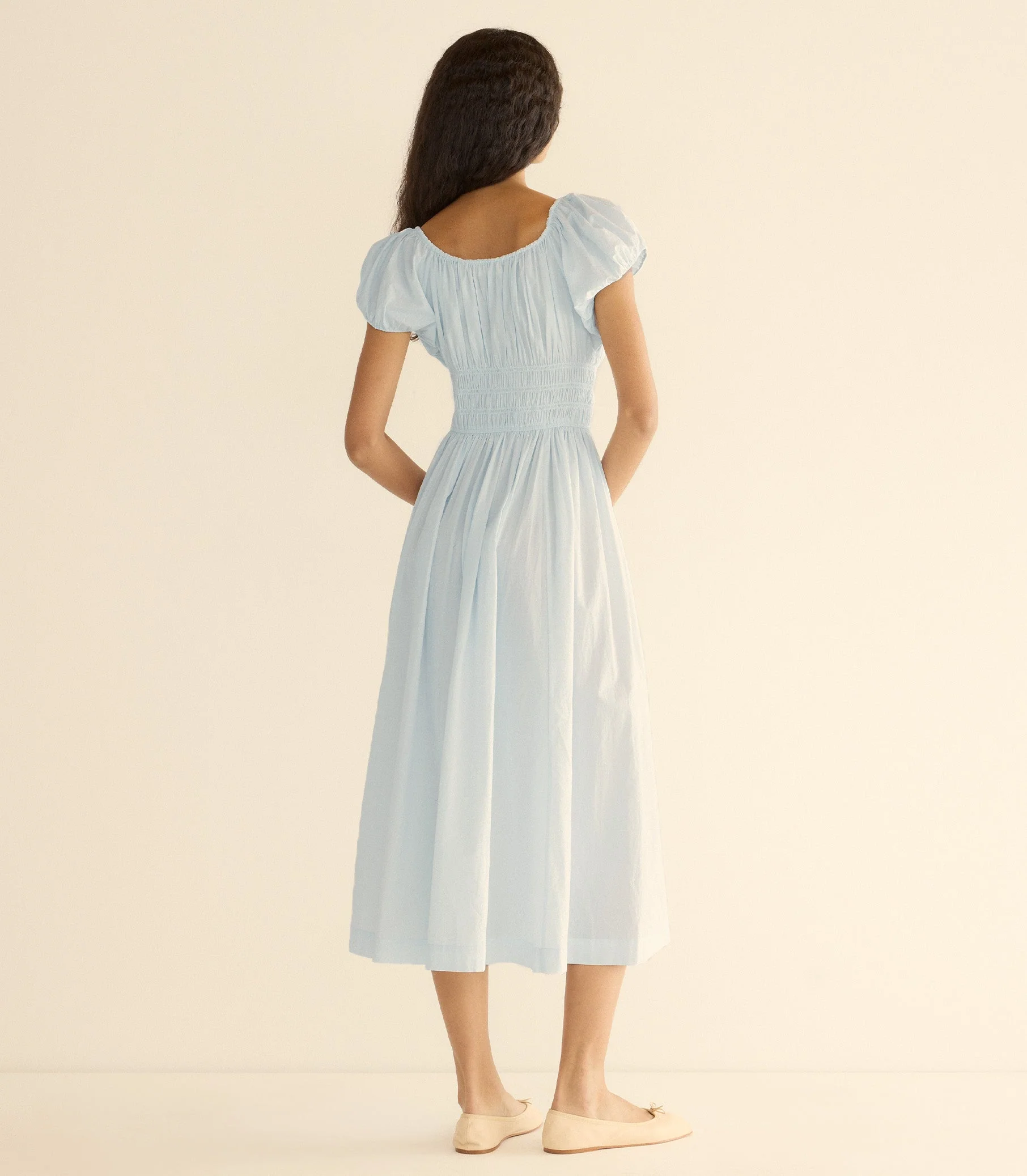 DÔEN - QUINN DRESS -- ALICE BLUE - Image 4