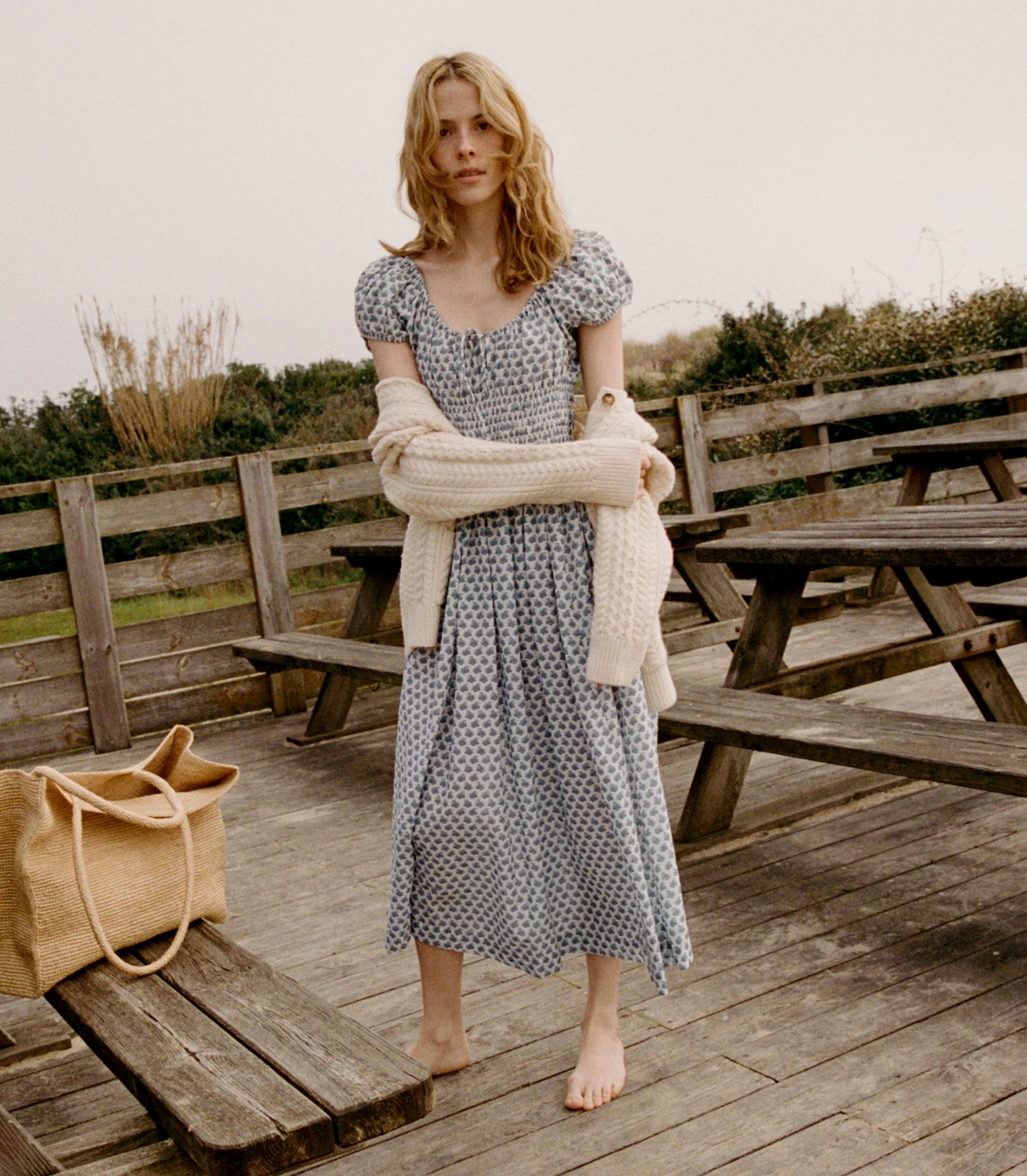 DÔEN - QUINN DRESS -- DAHLIA DITSY