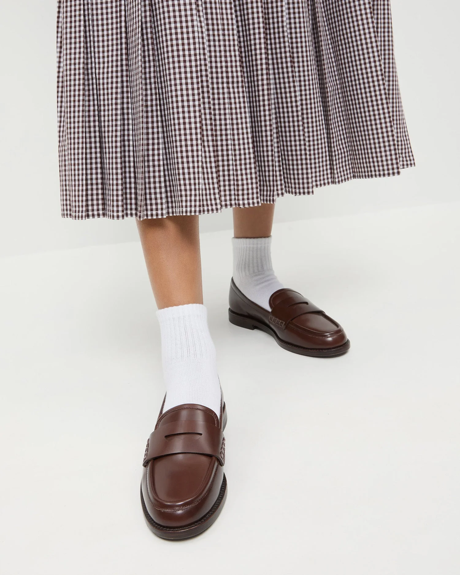 Loeffler Randall - Rachel Espresso Leather Loafer - Image 2
