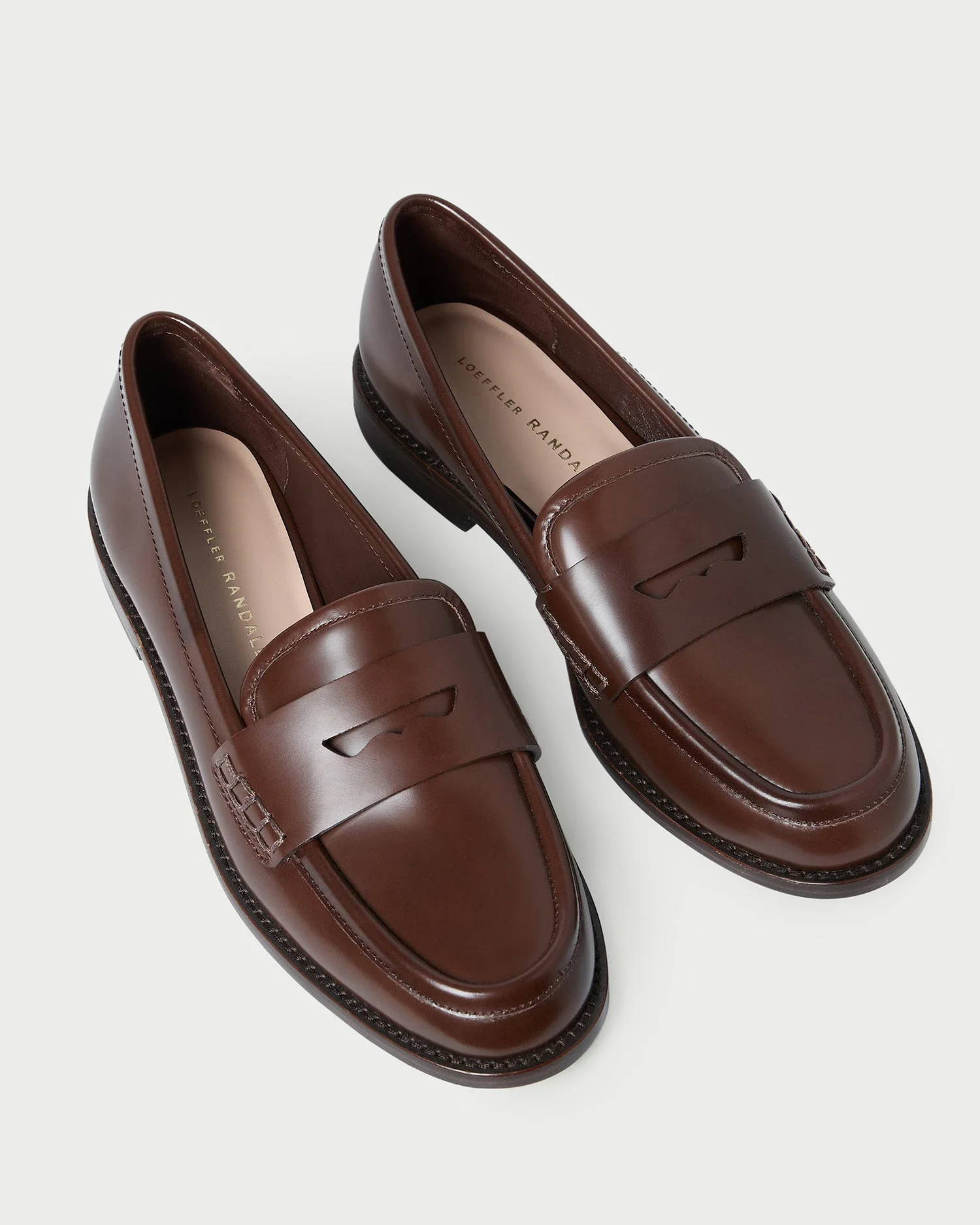 Loeffler Randall - Rachel Espresso Leather Loafer - Image 4
