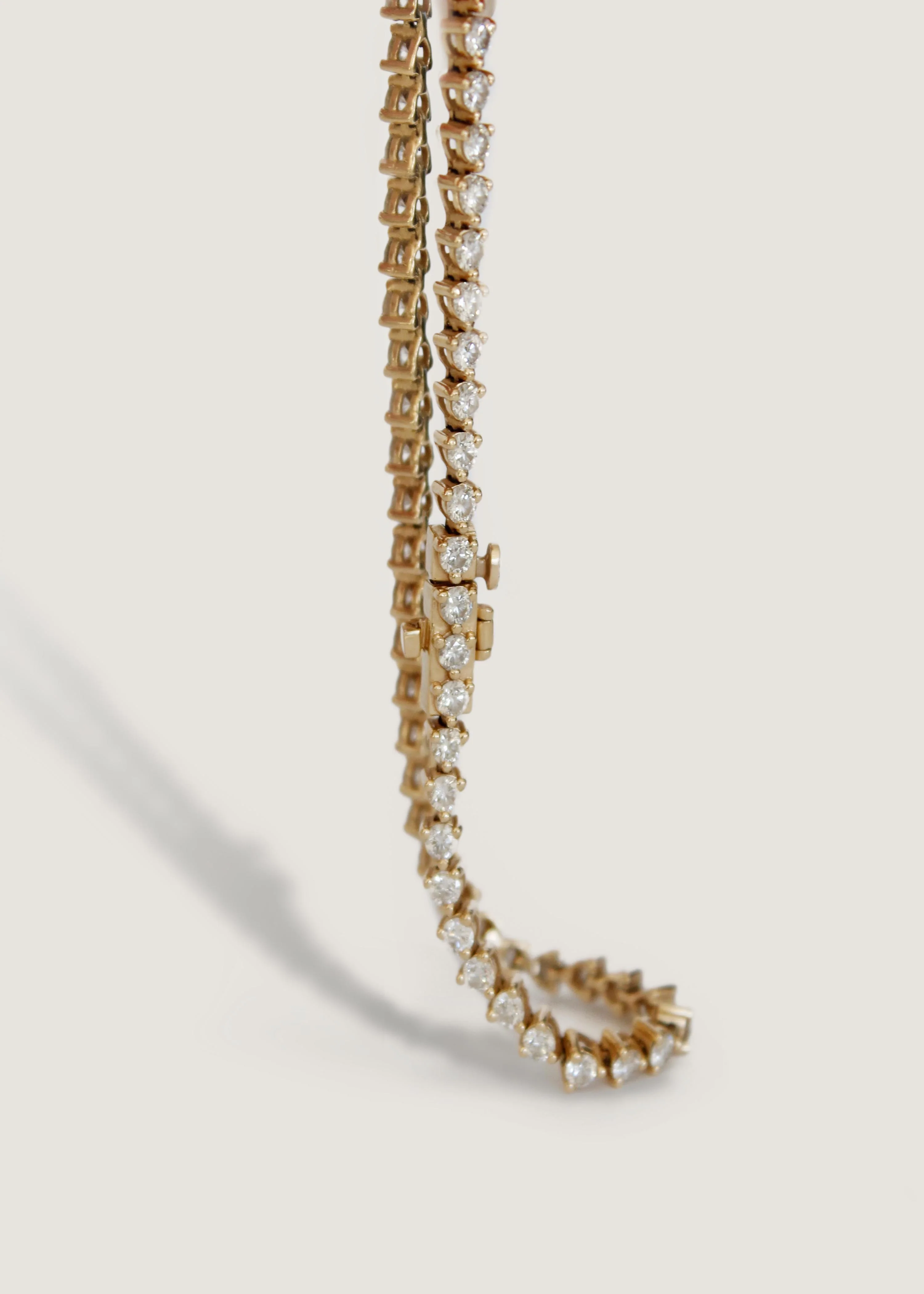 Kinn - Rachel Three Prong Tennis Bracelet Diamond - Image 9
