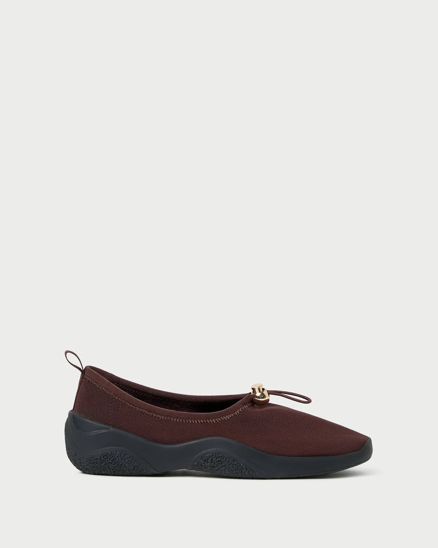 Loeffler Randall - Raina Dark Brown Mesh Flat - Image 3