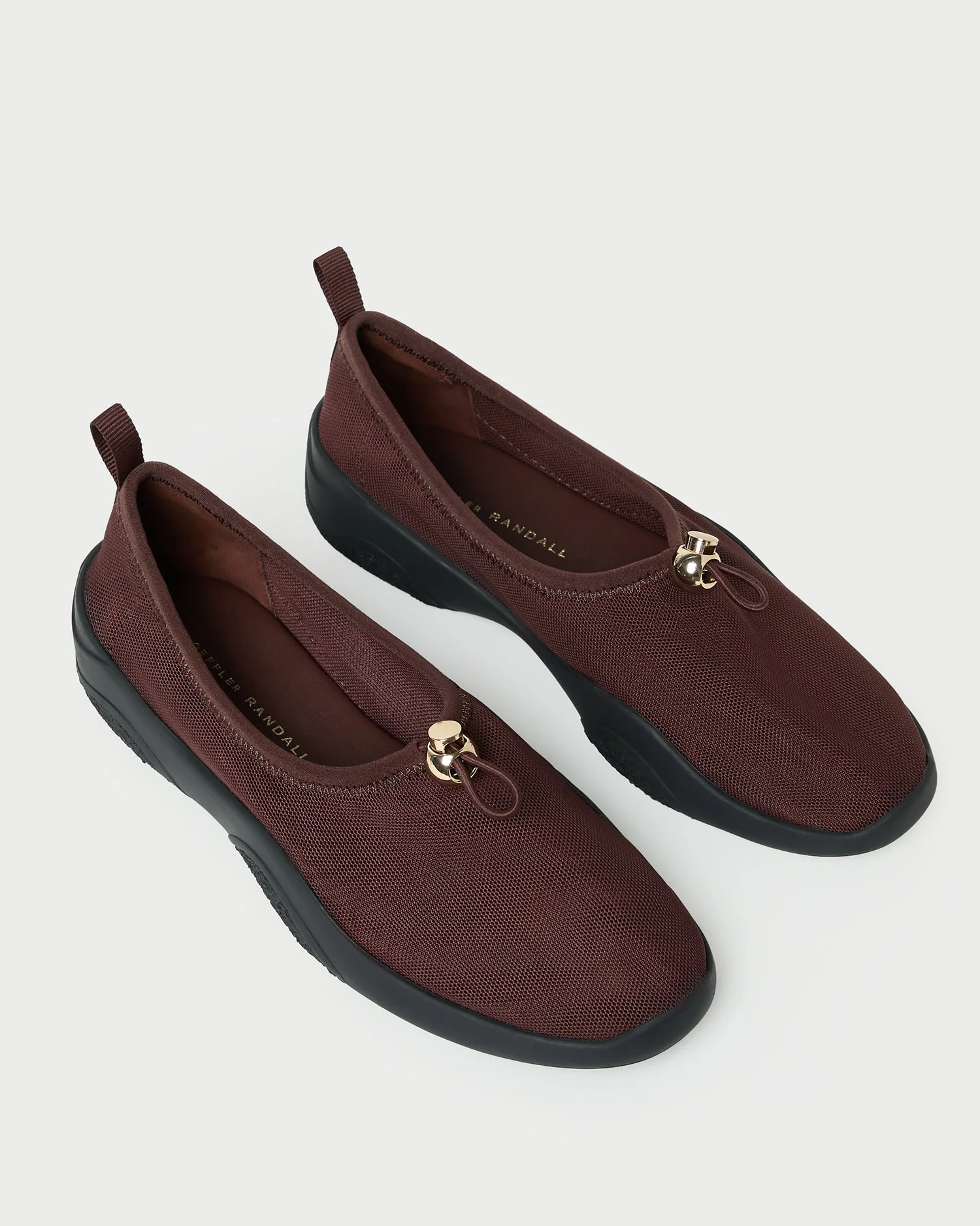 Loeffler Randall - Raina Dark Brown Mesh Flat - Image 4