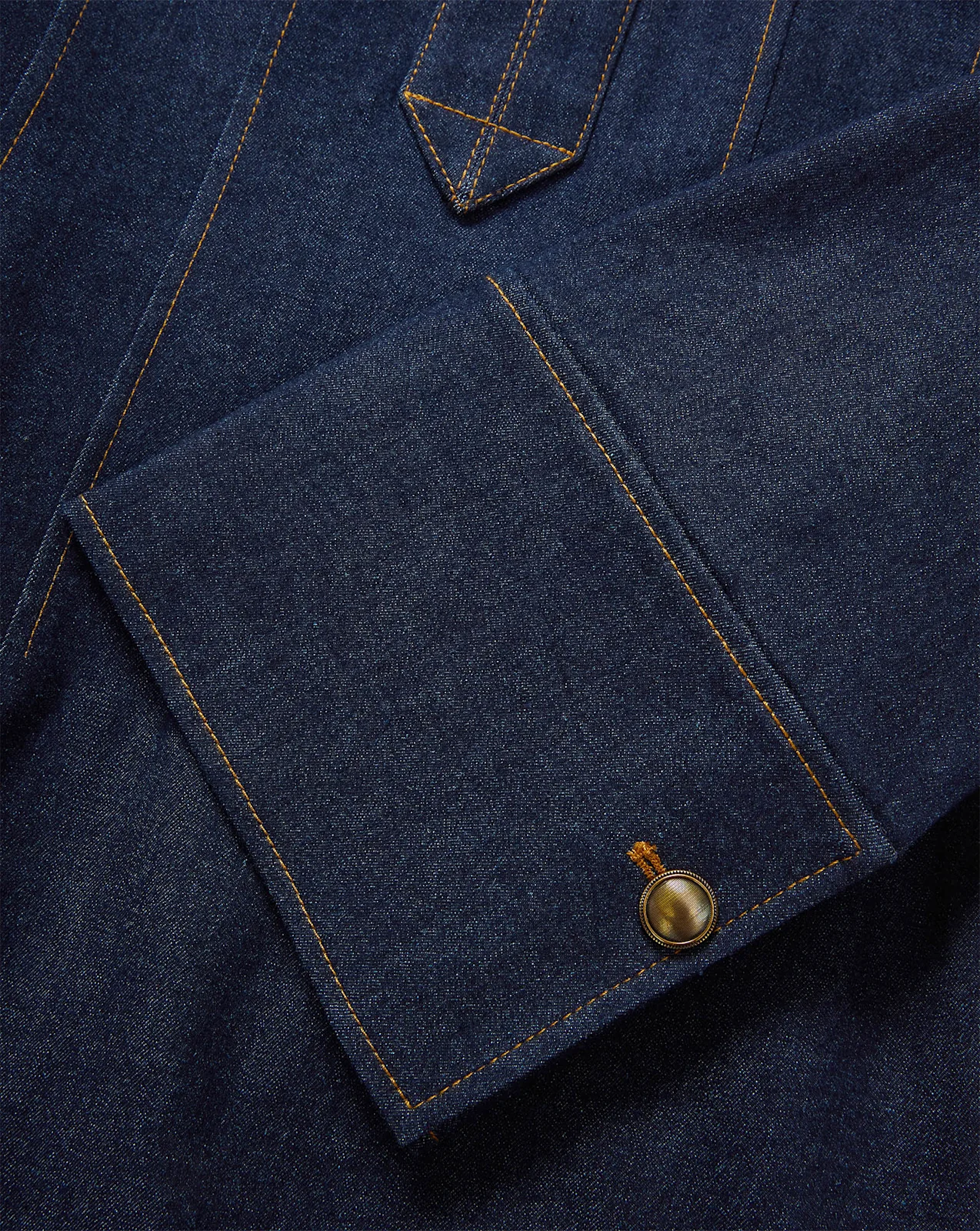 Veronica Beard - Raymond Denim Mini Dress - Image 4