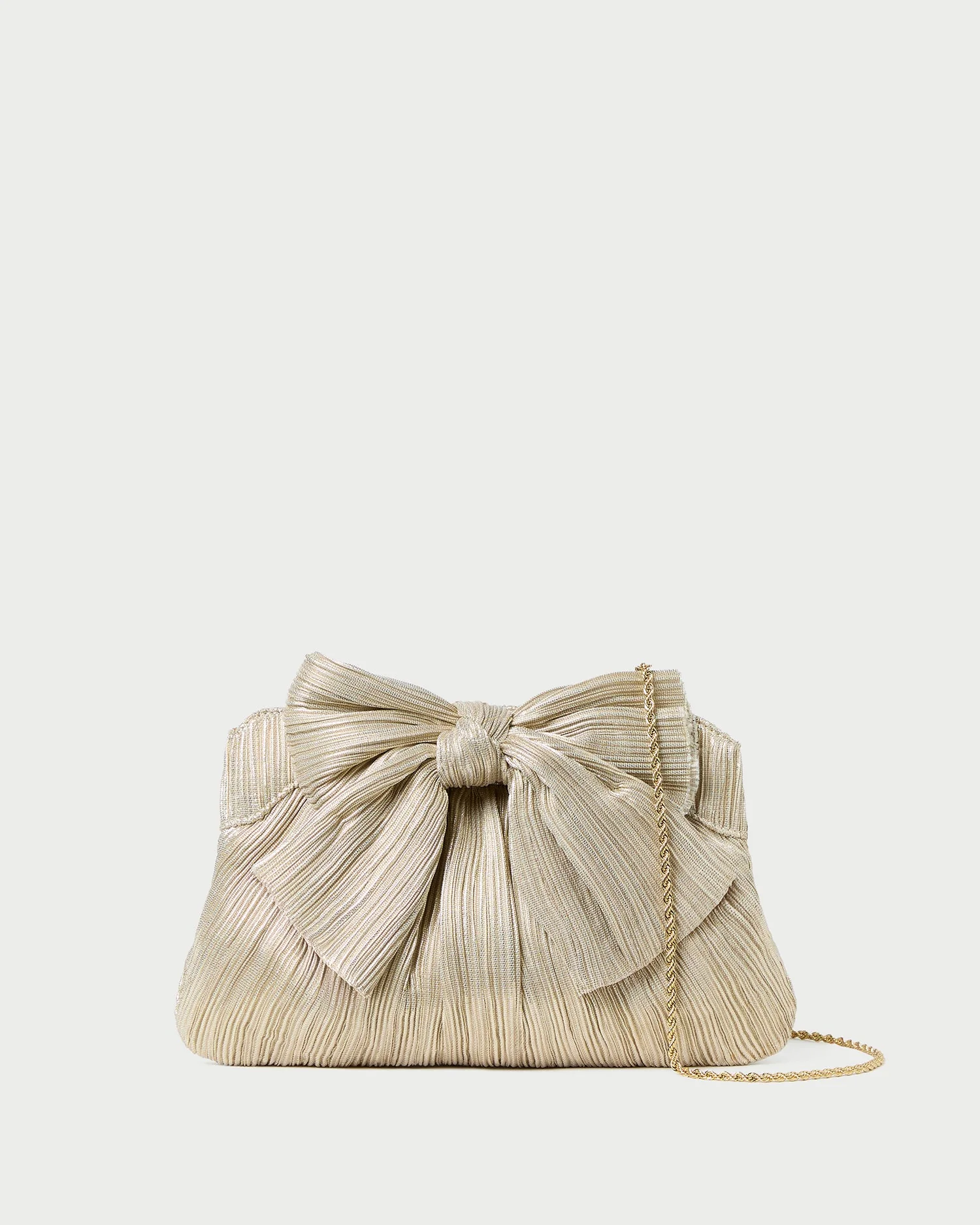 Loeffler Randall - Rayne Pleated Bow Clutch - Image 6