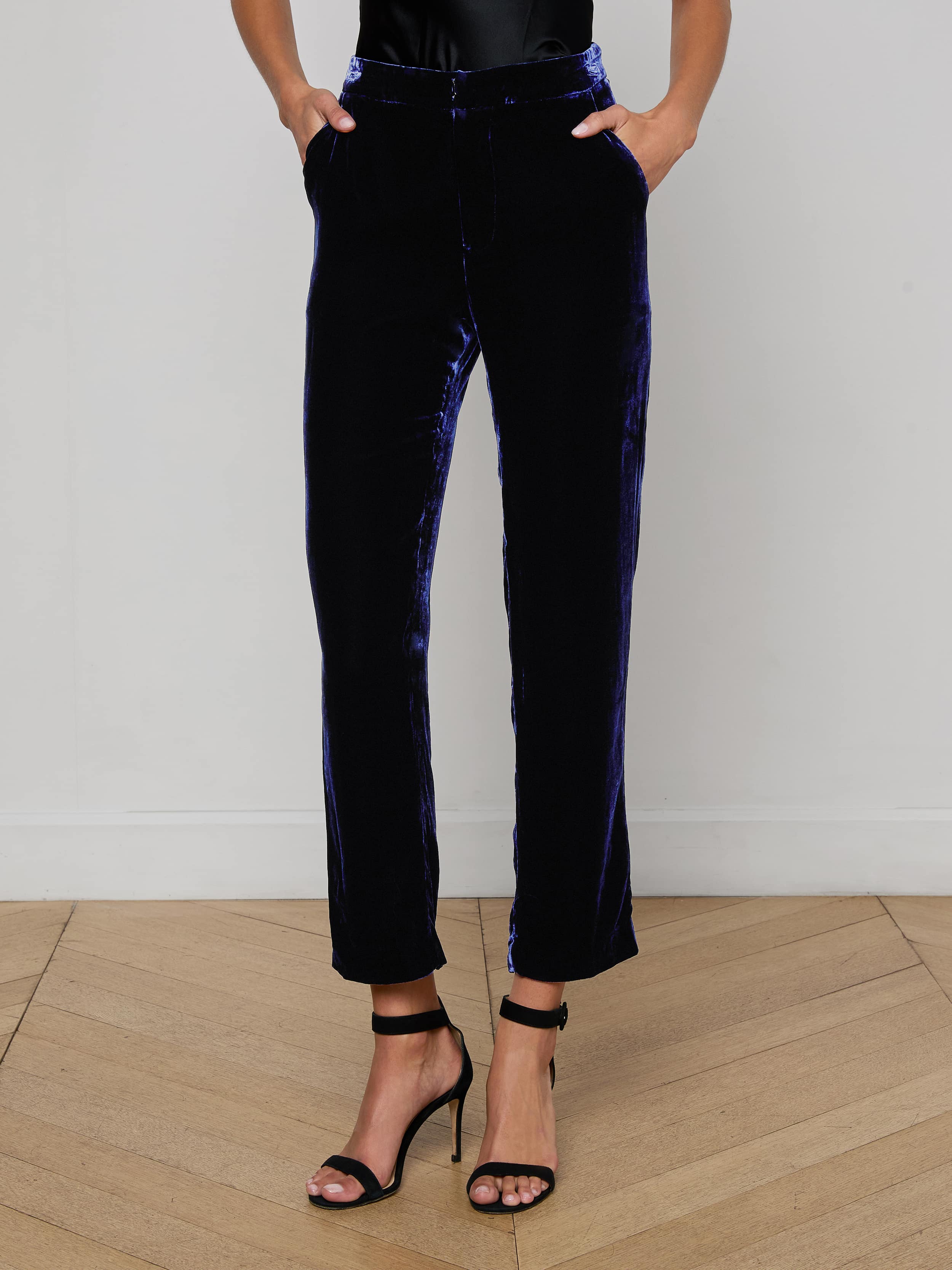 L'AGENCE - Rebel Velvet Trouser - Image 8